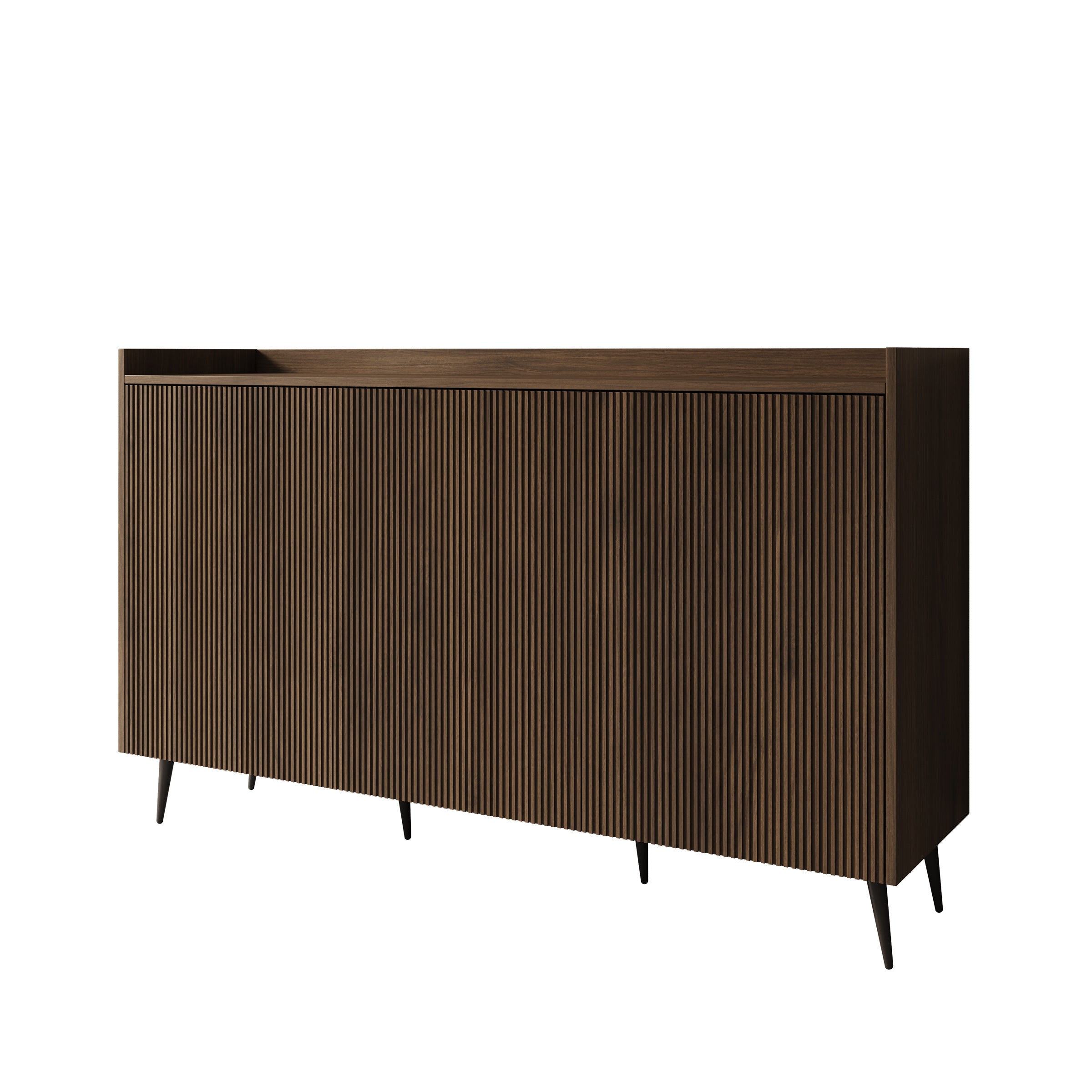 Asty - Dressoir - Donker eiken - 150x41x92 cm
