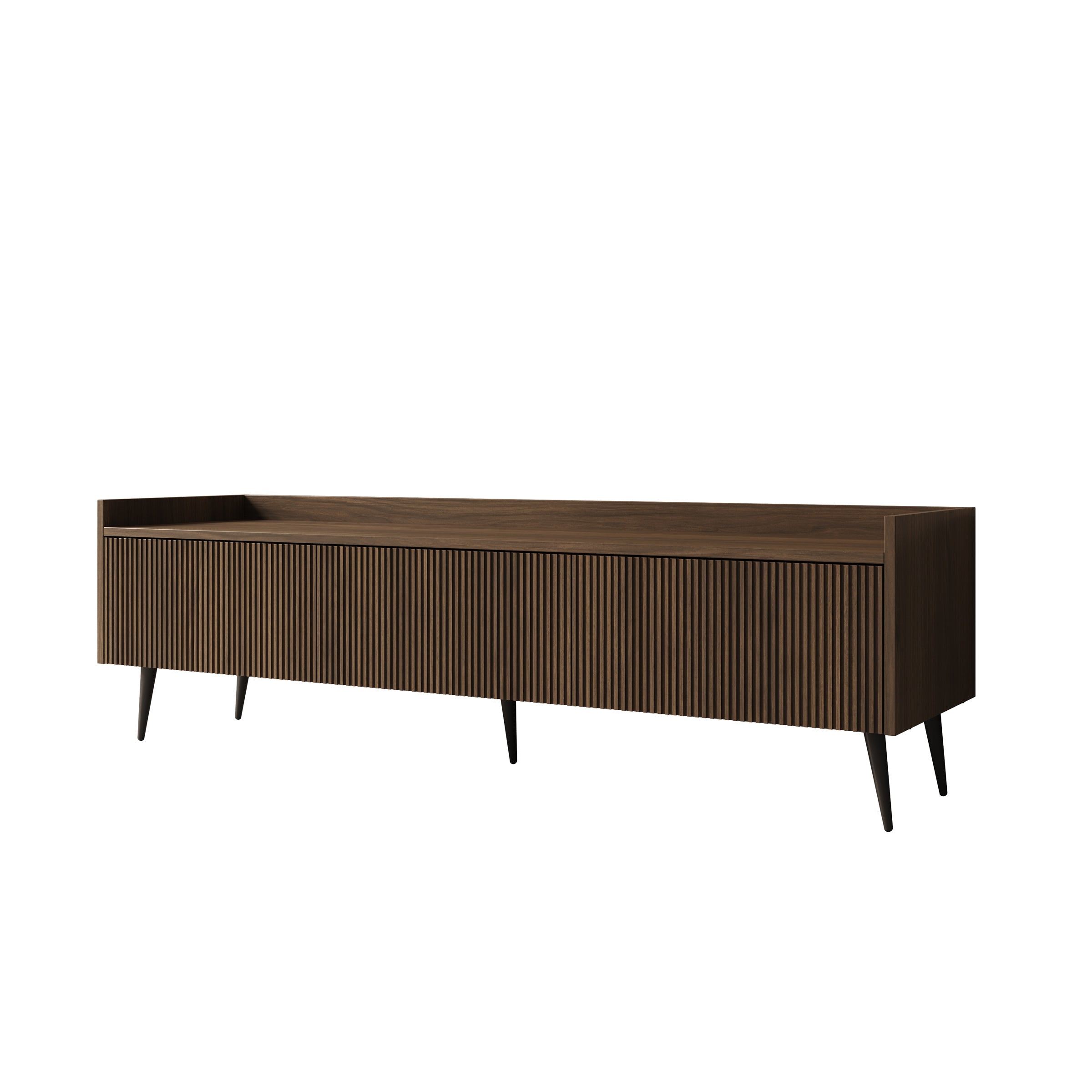 Asty - TV-Meubel - Donker eiken - 150x40x45 cm