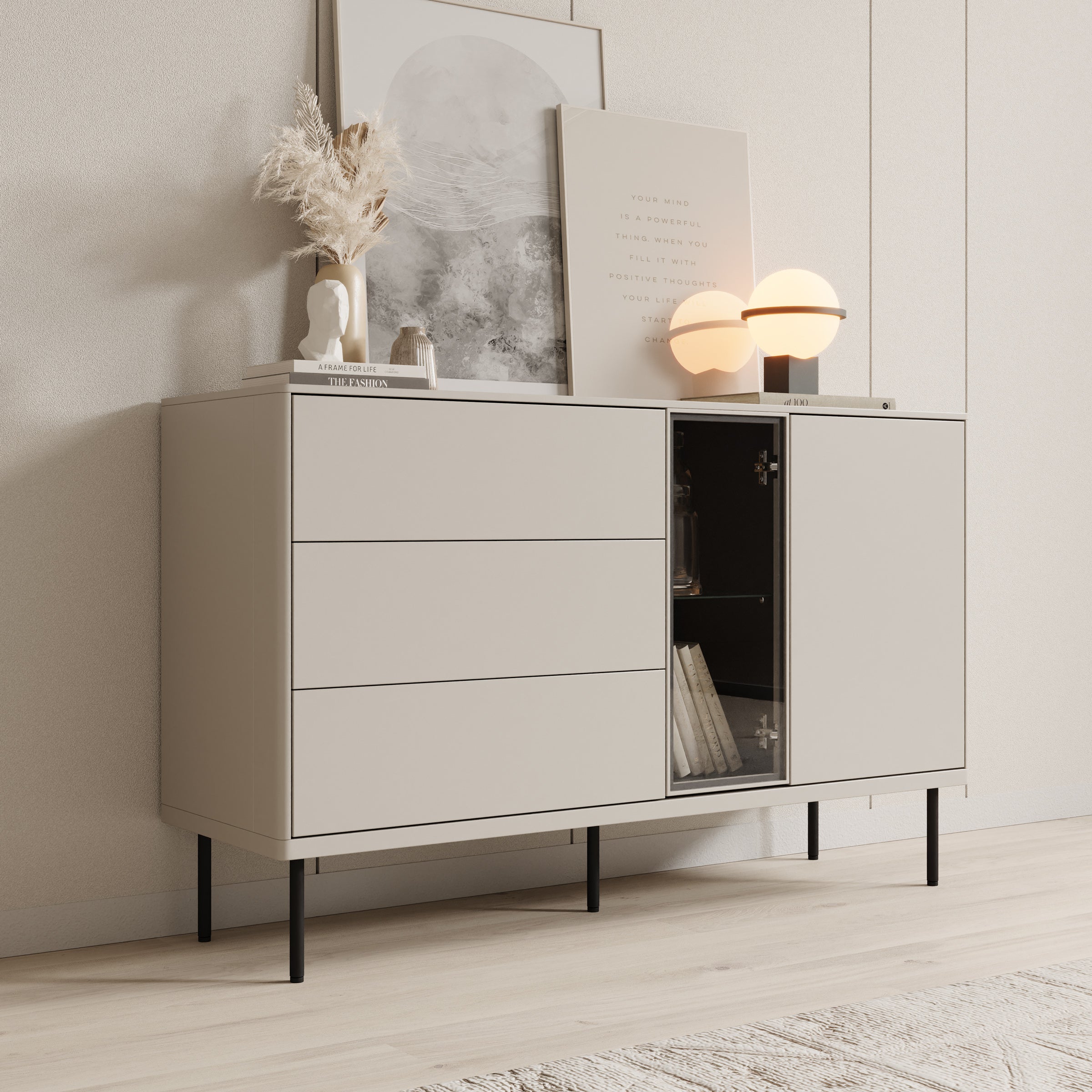 Estrella - Dressoir - Beige