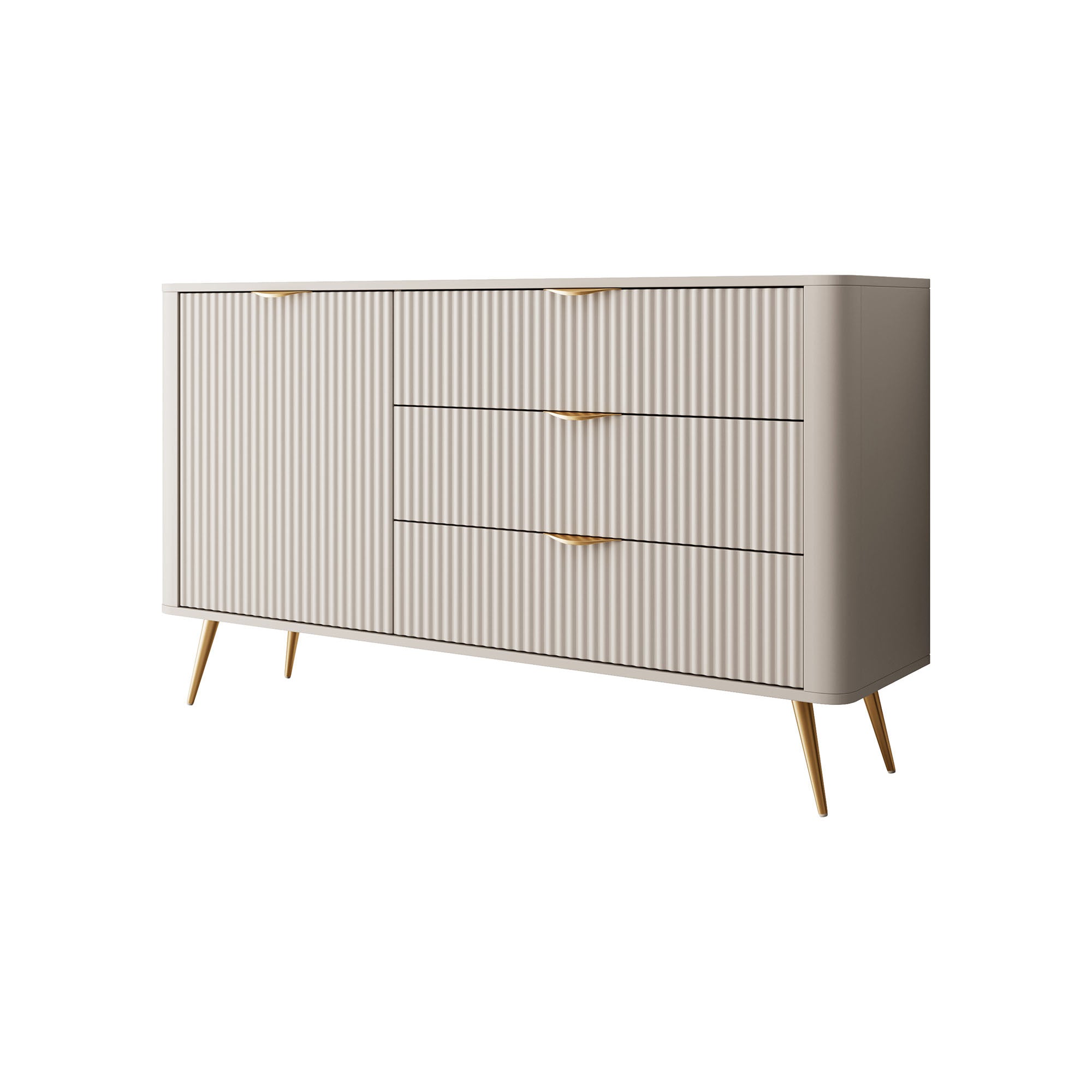 Lima - Dressoir - Beige - 138x38x81 cm