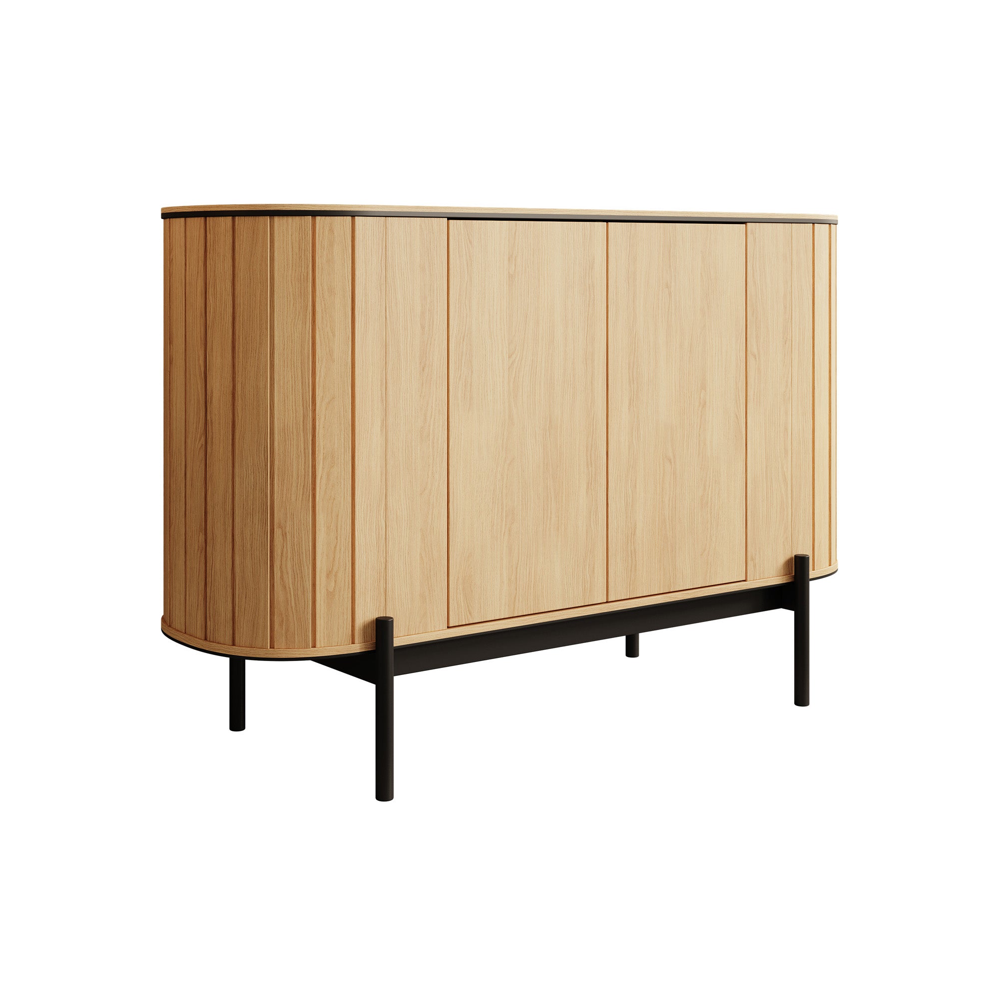 Royale - Dressoir - Eiken - 124x45x82 cm