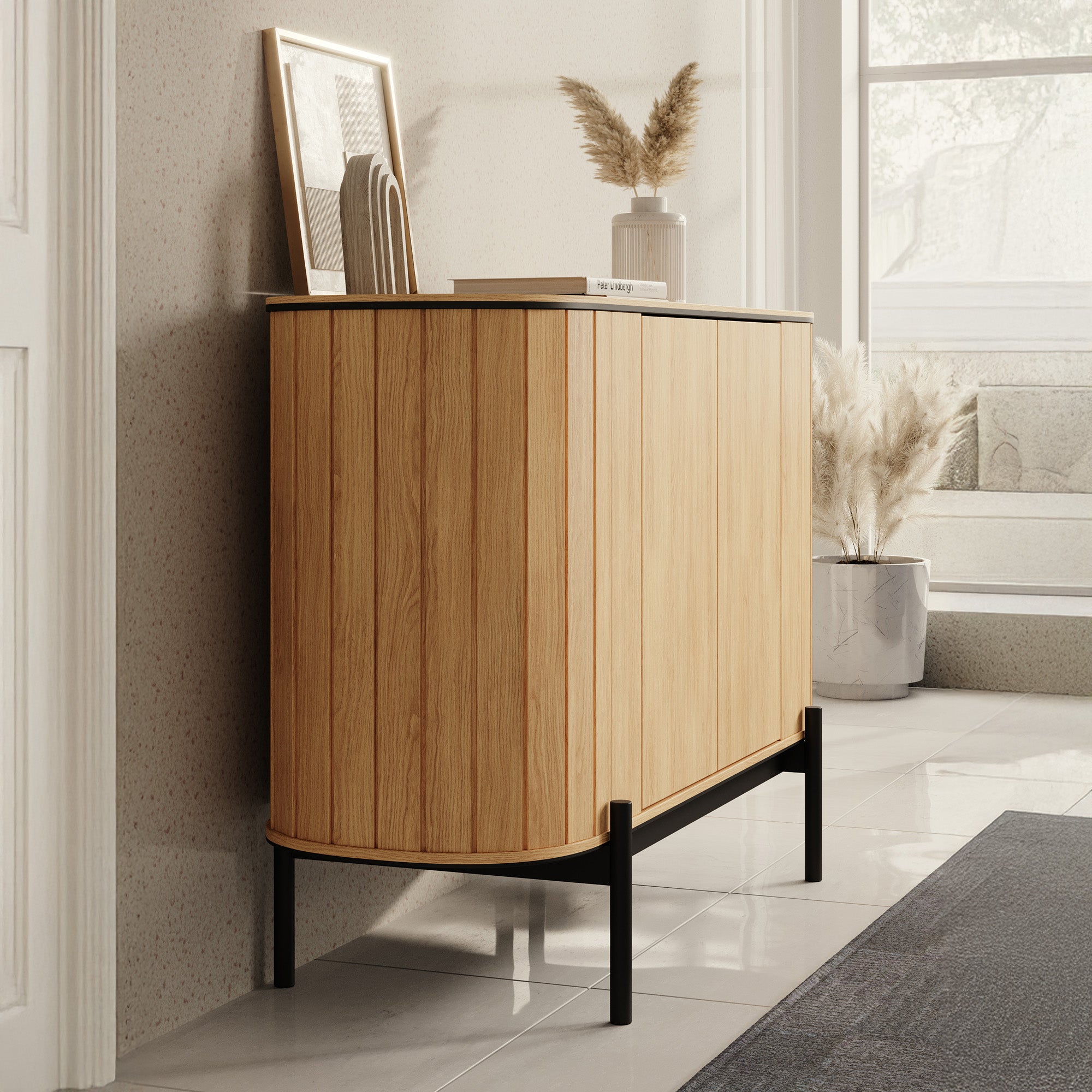 Royale - Dressoir - Eiken - 124x45x82 cm