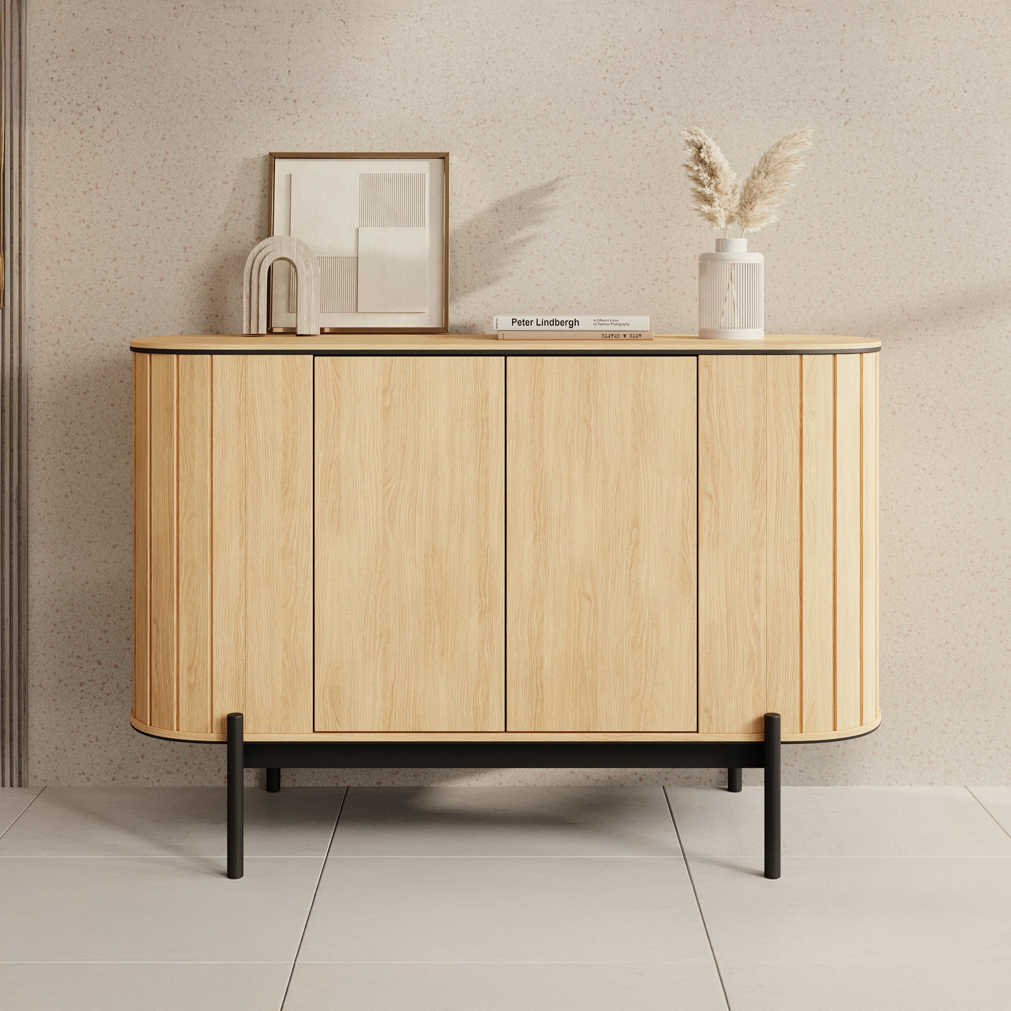 Royale - Dressoir - Eiken - 124x45x82 cm