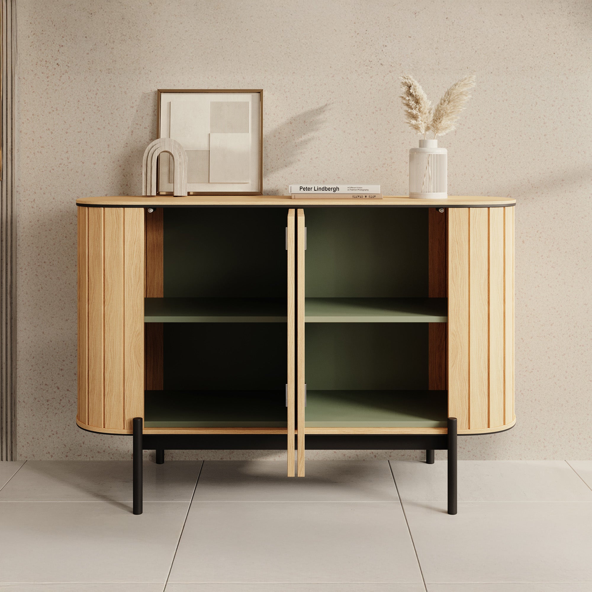 Royale - Dressoir - Eiken - 124x45x82 cm