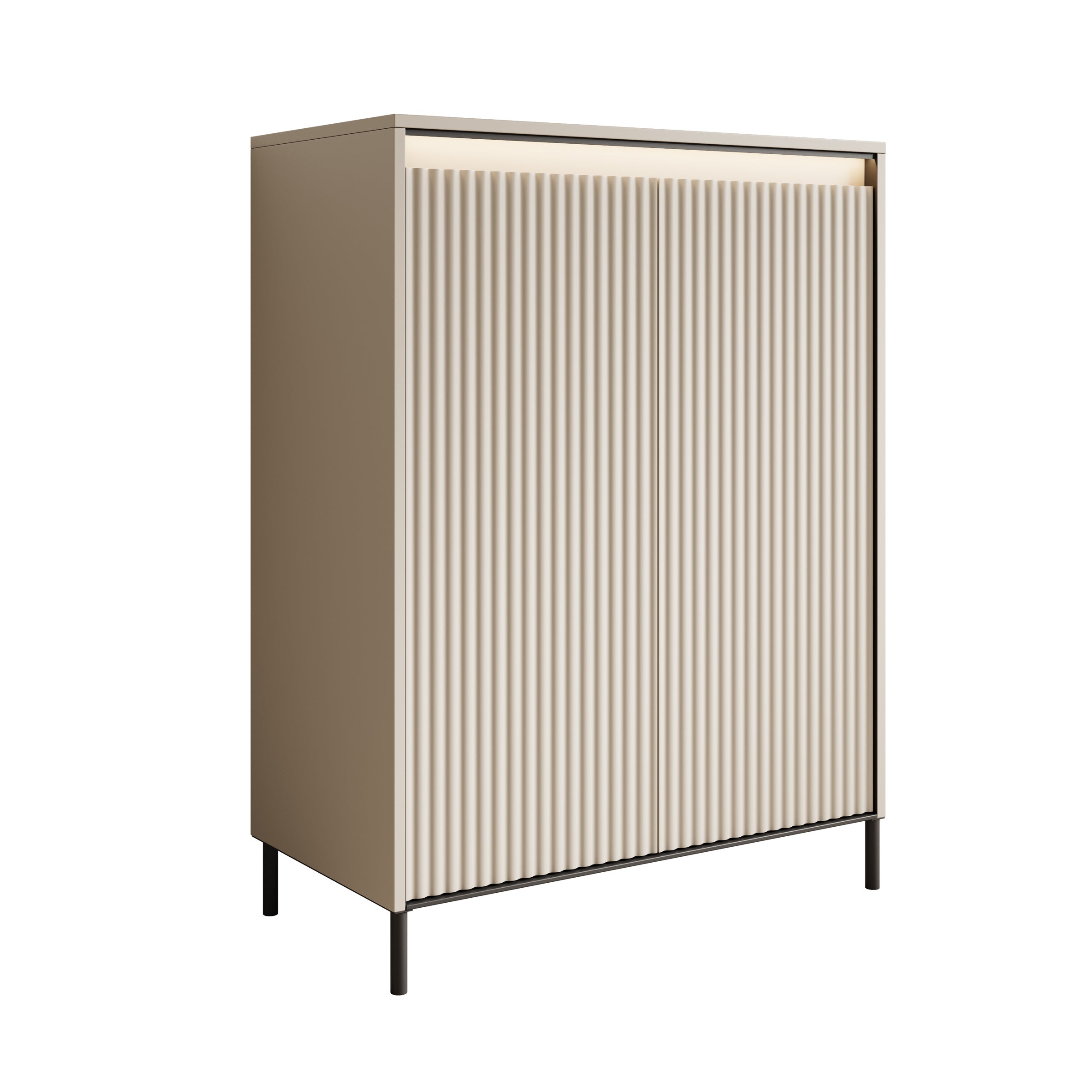 Timoteo  - Schoenenkast - Beige - 78x40x105 cm