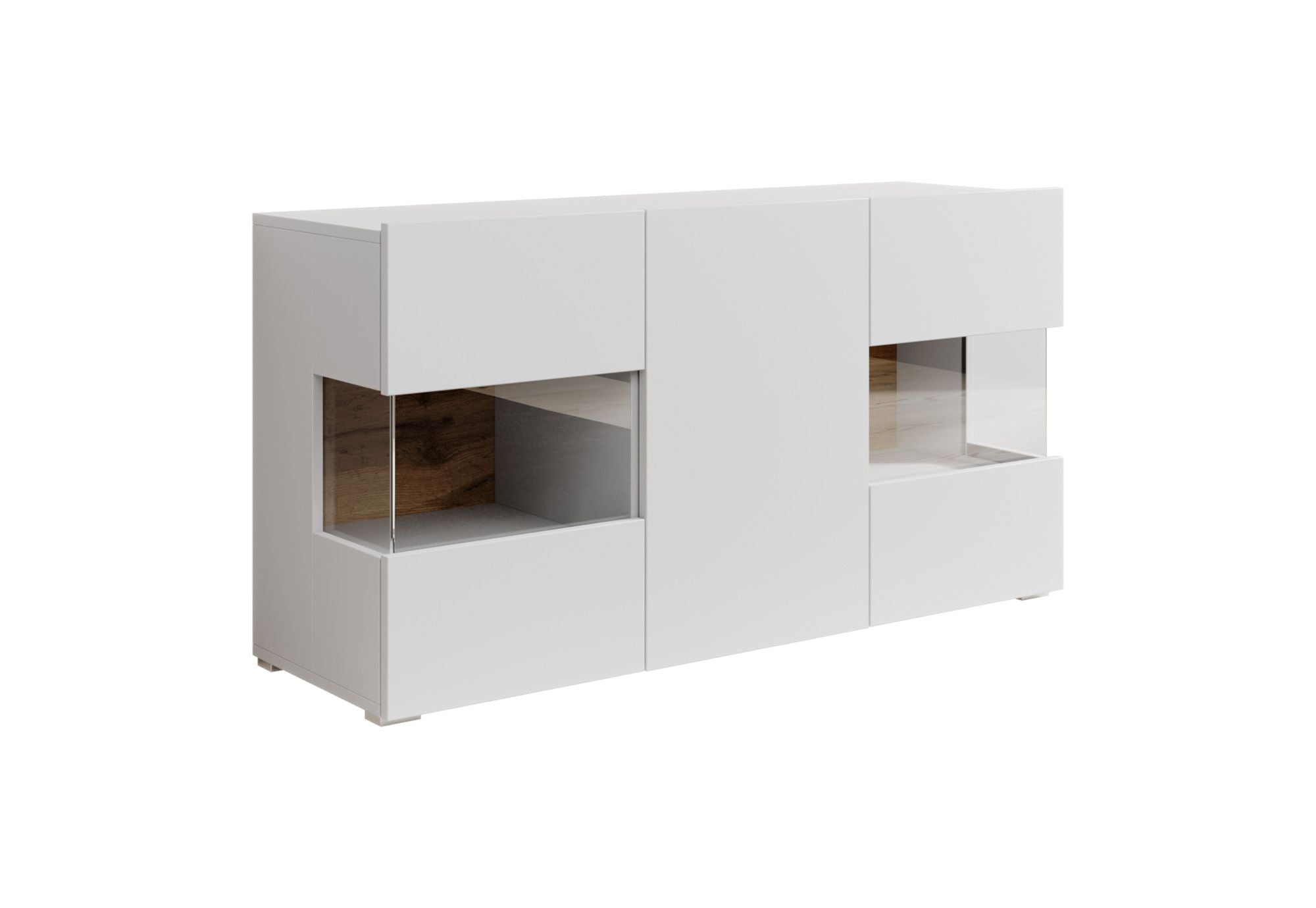 Asilento - Dressoir - Wit - 120x35x61 cm