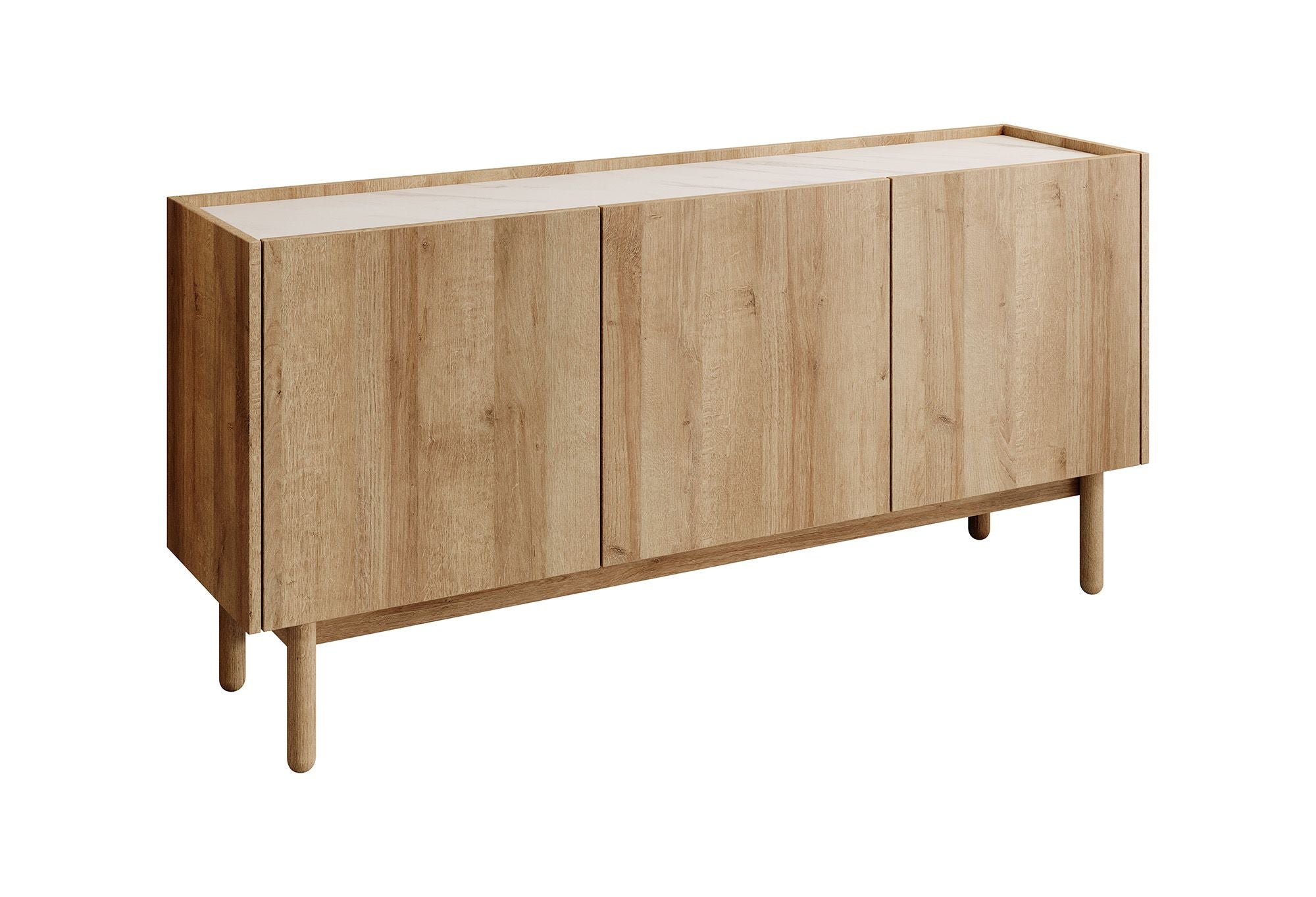 Cayenne - Dressoir - Eiken - 144x37x68 cm