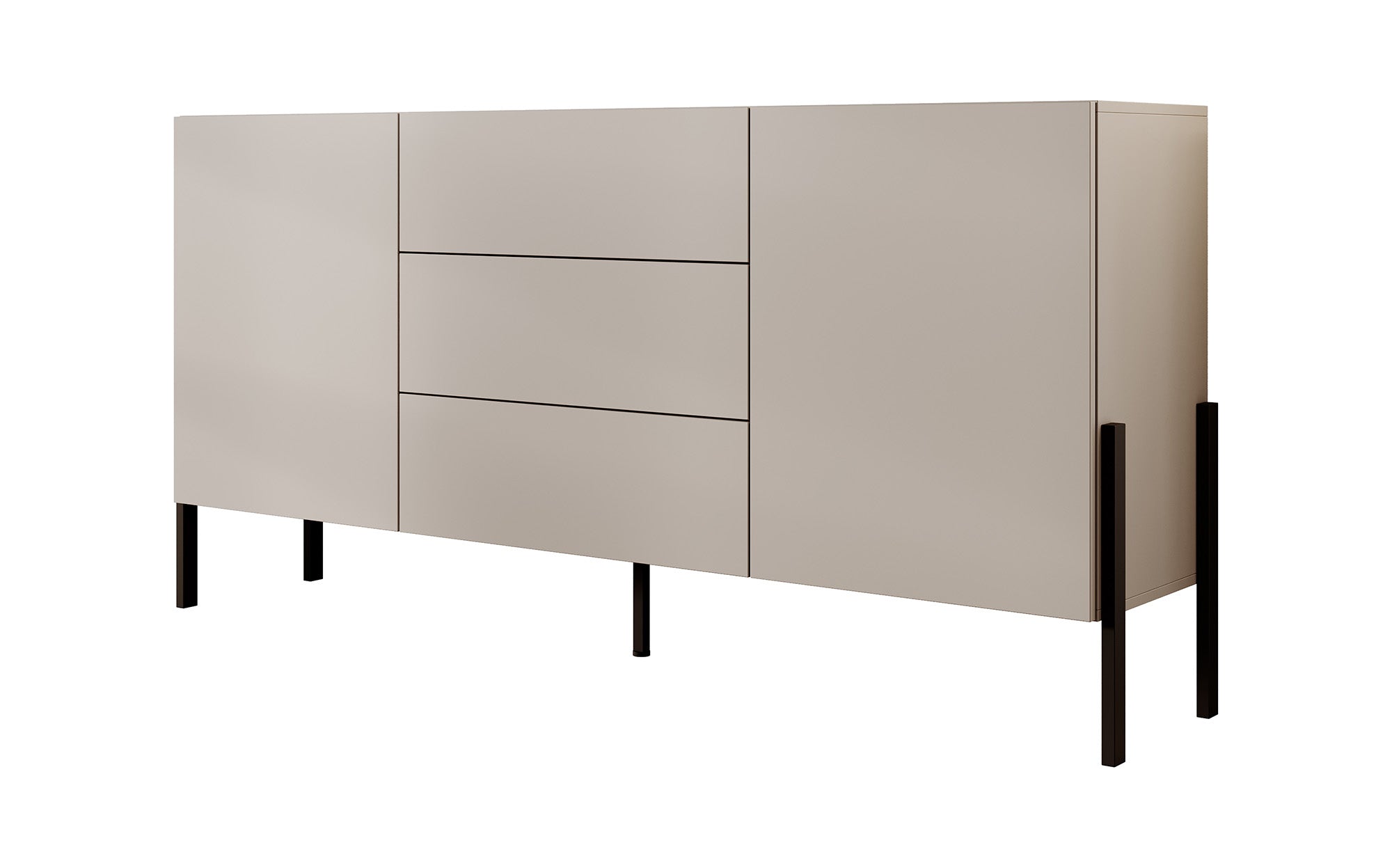 Jordy - Dressoir - Beige - 184x40x90 cm