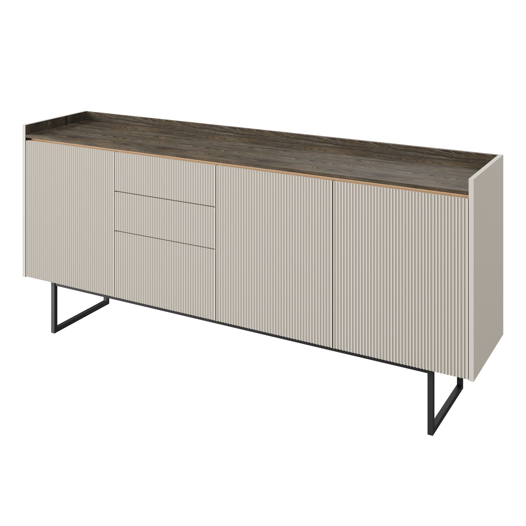Linq - Dressoir - Beige - 192x40x86 cm