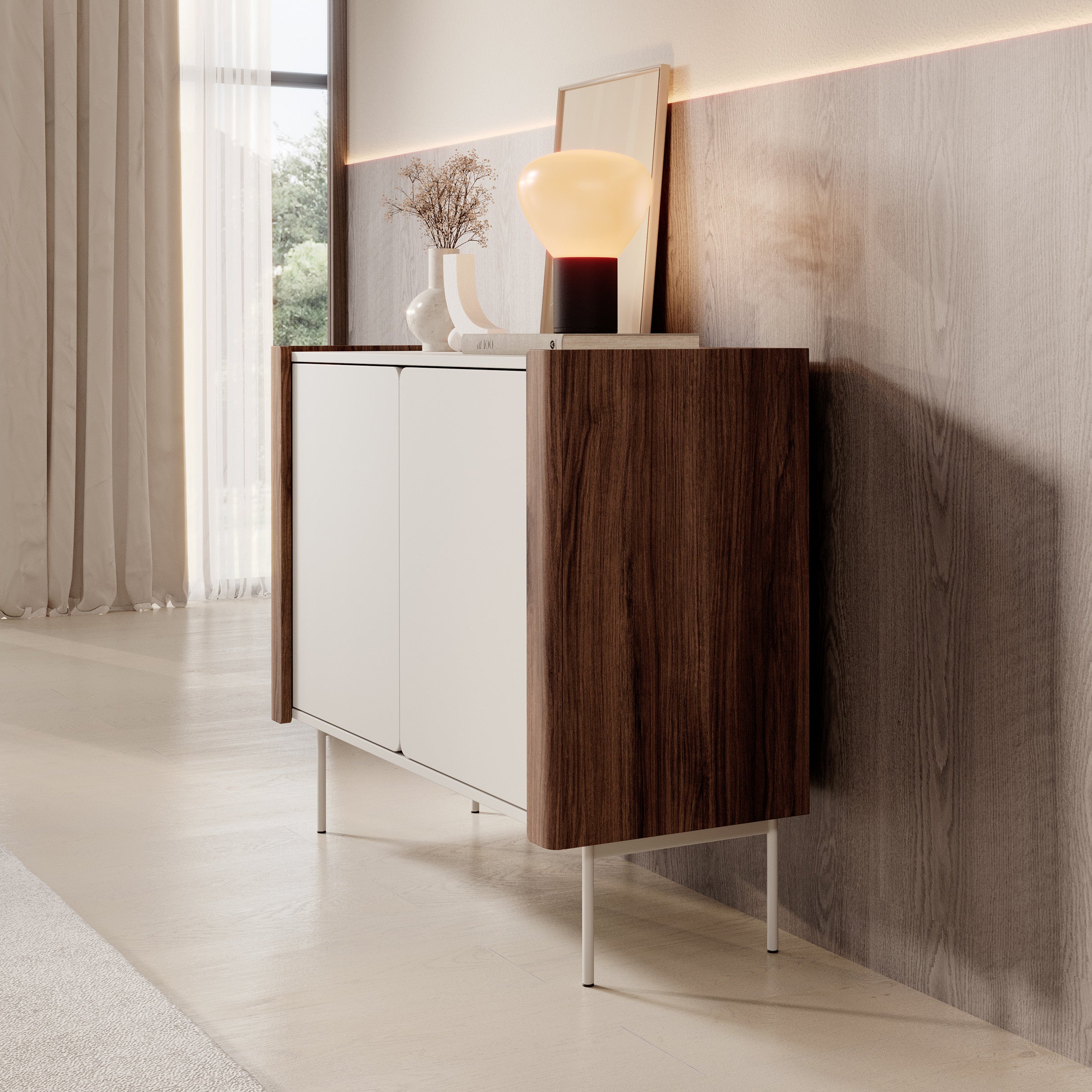 Lux - Dressoir - Beige - 105x39x82 cm