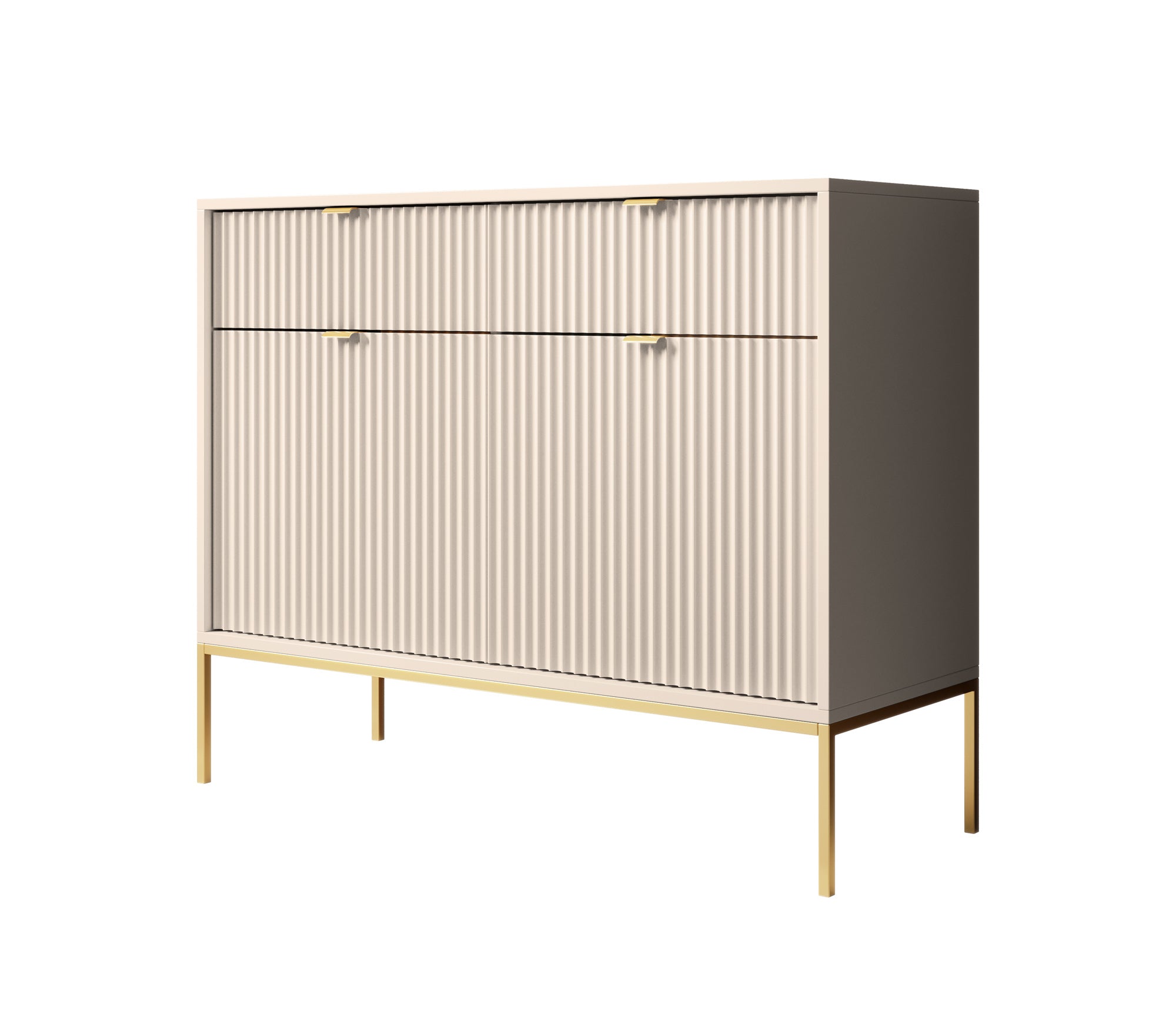 Navil 2 - Dressoir - Beige - 104x39x83 cm