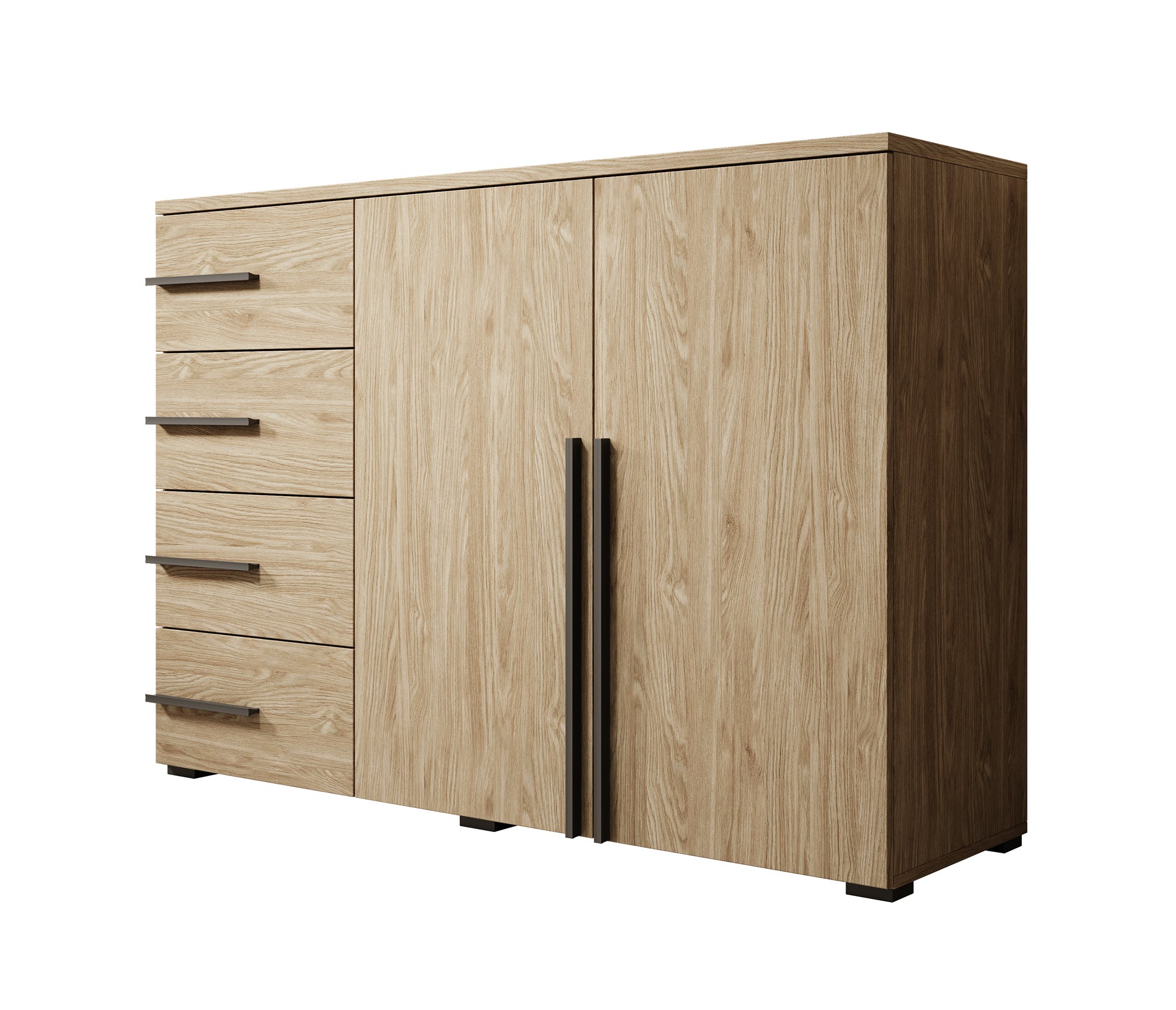 Valetta - Dressoir - Eiken - 134x40x94 cm
