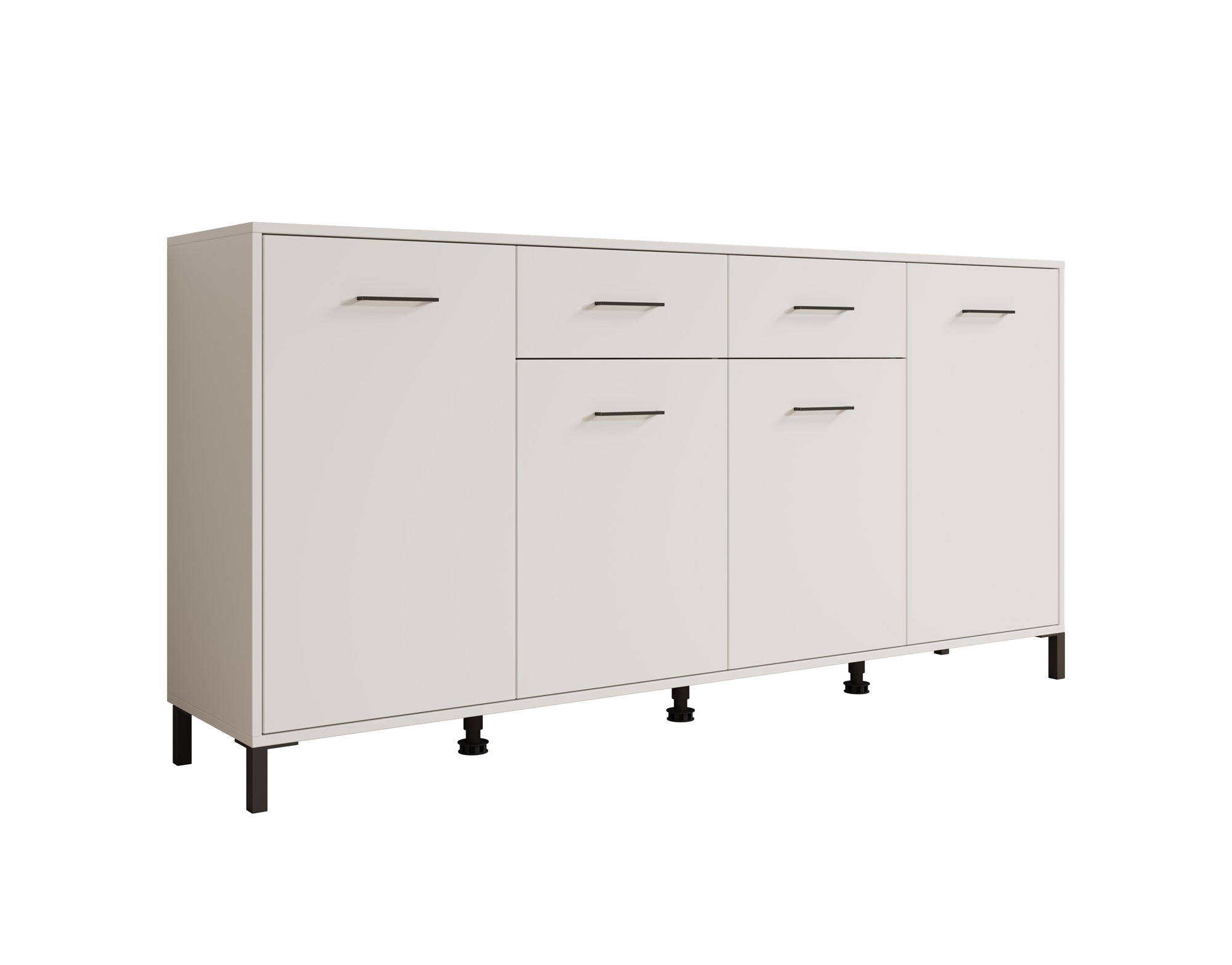 Vidor - Dressoir - Wit - 183x40x90 cm