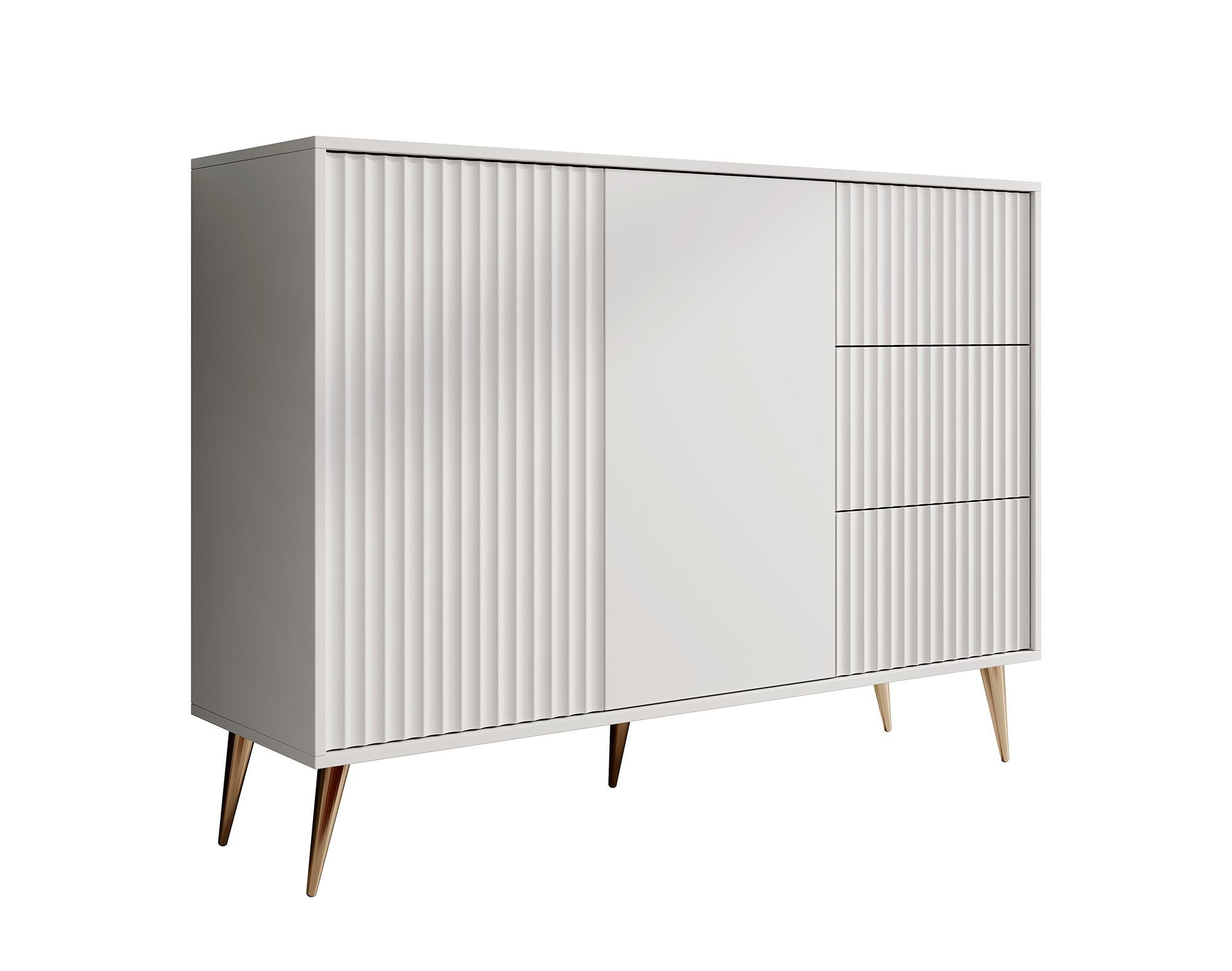 Winq - Dressoir - Wit - 135x40x98 cm
