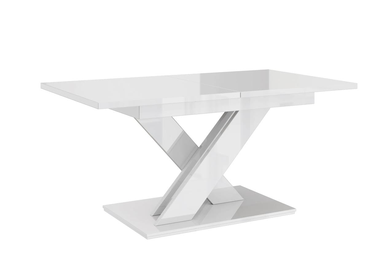 Bari - Eetkamertafel - Wit - 140x80x75 cm