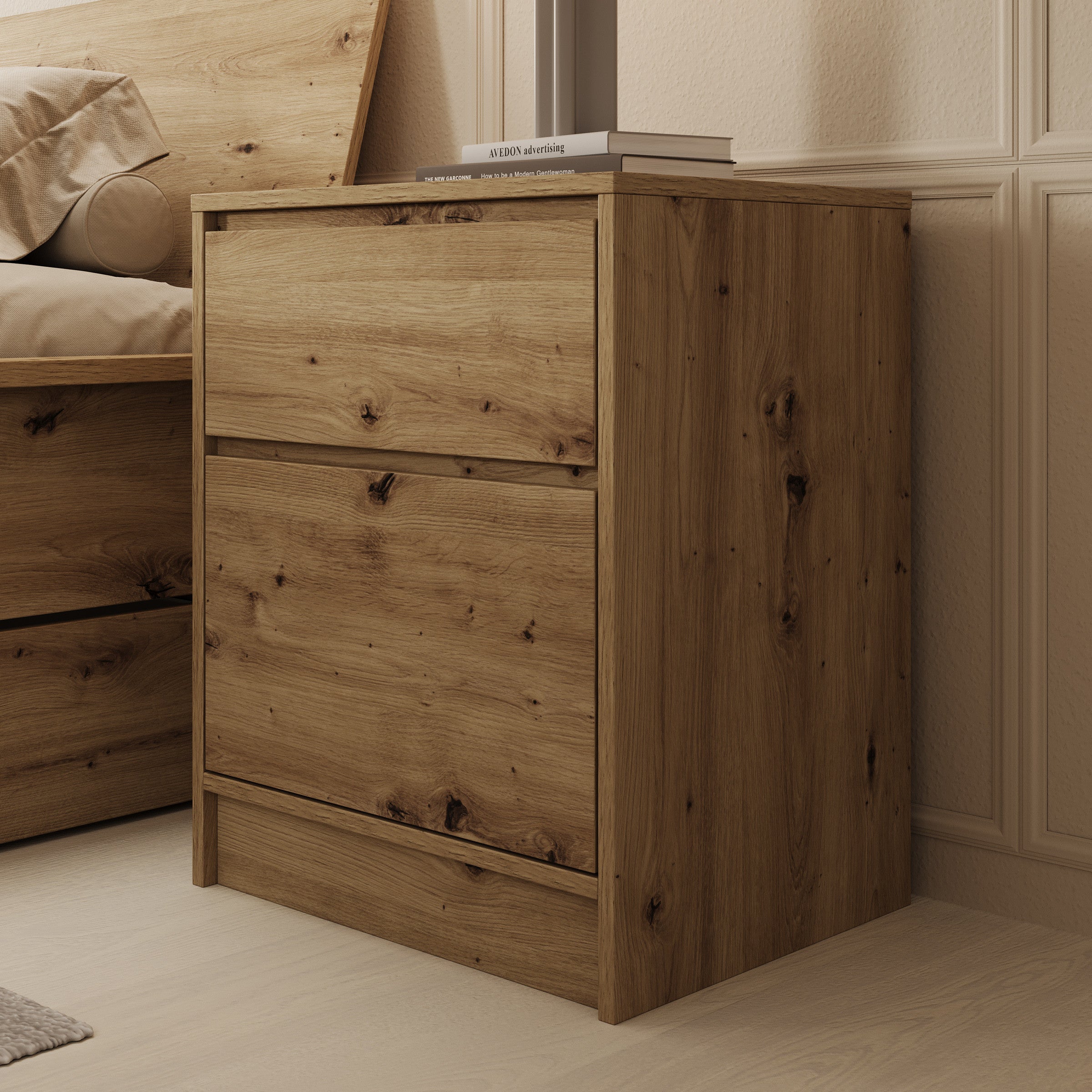 Brett - Nachtkastje - Eiken