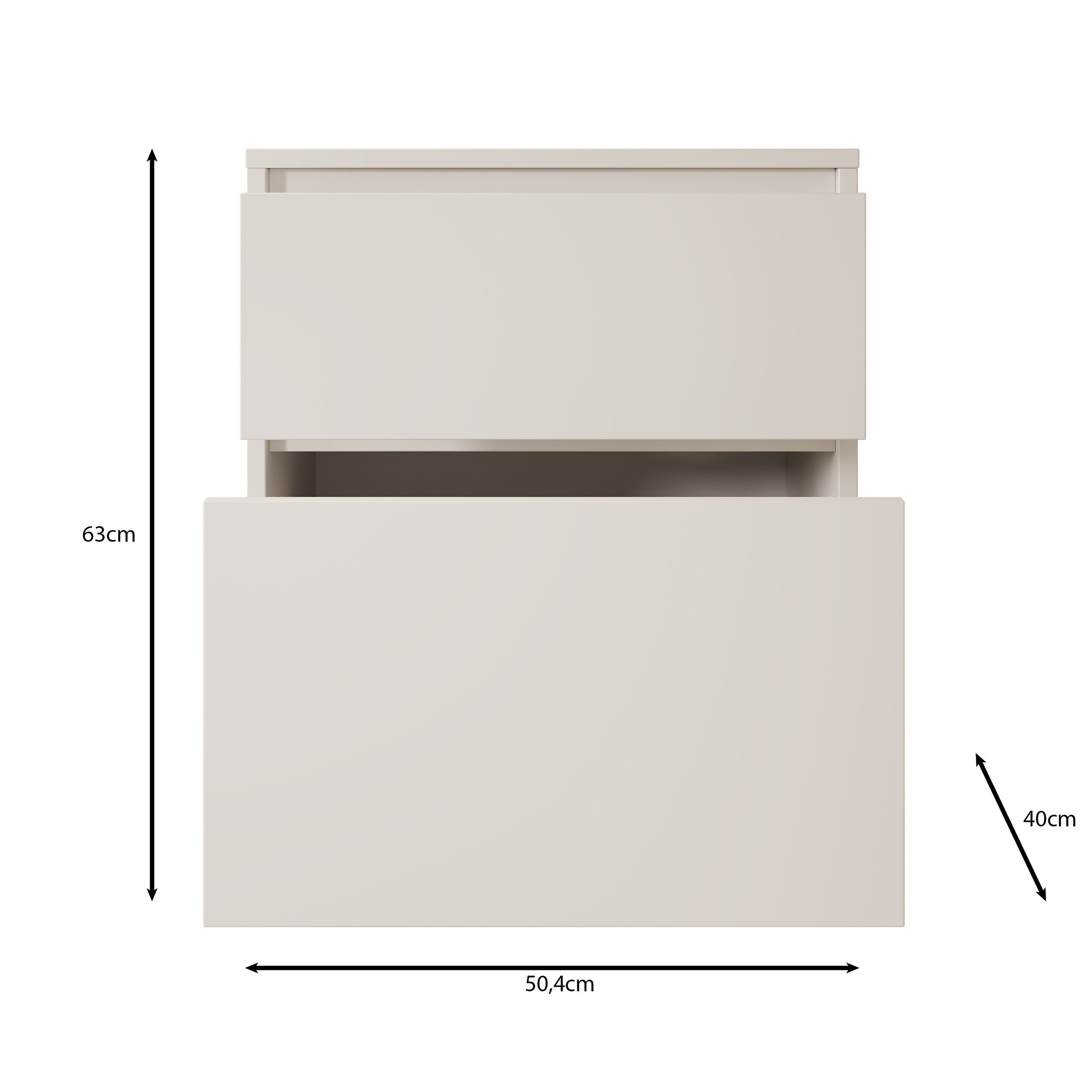 Brett - Nachtkastje - Eiken