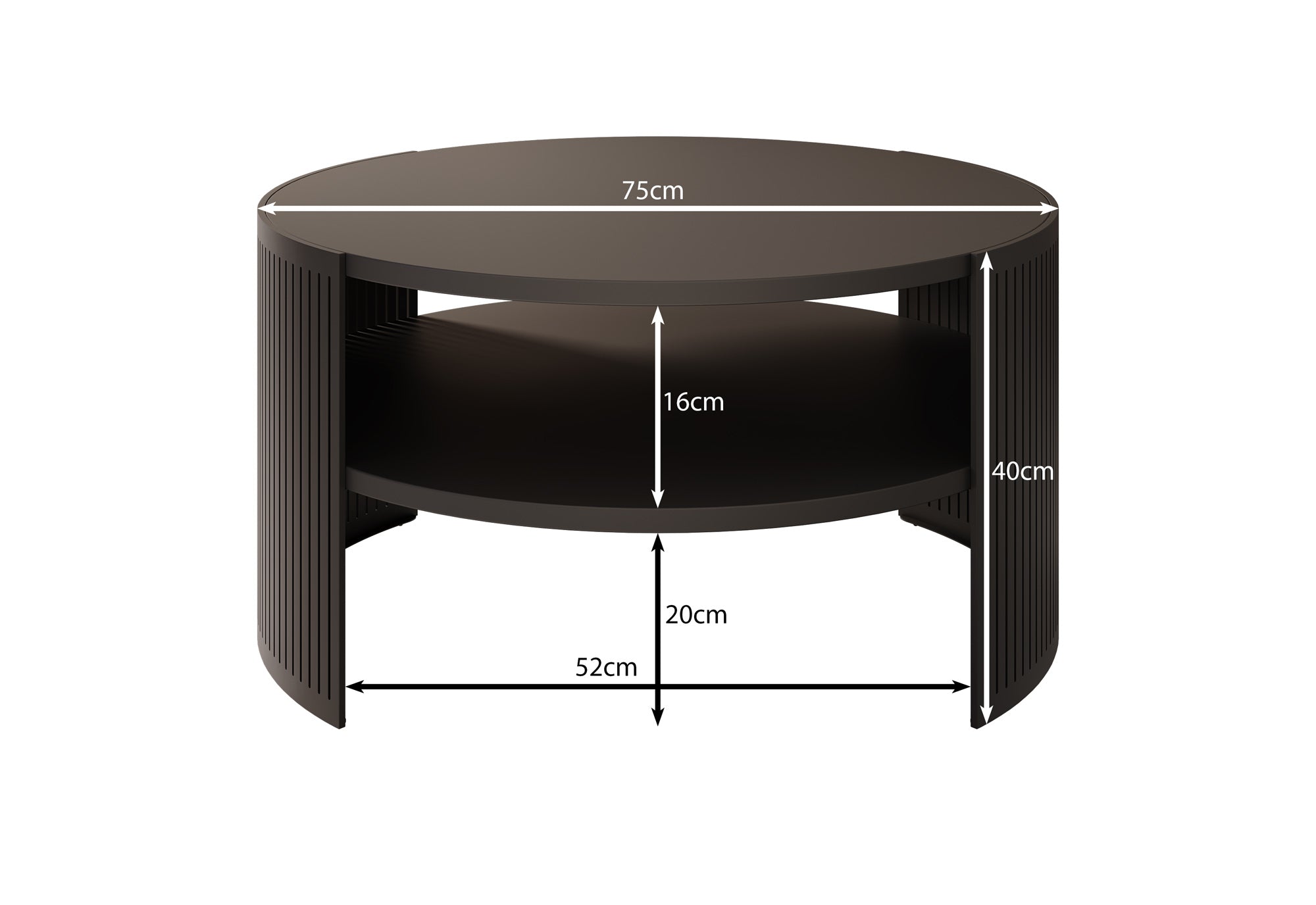 Fender - Salontafel - Zwart