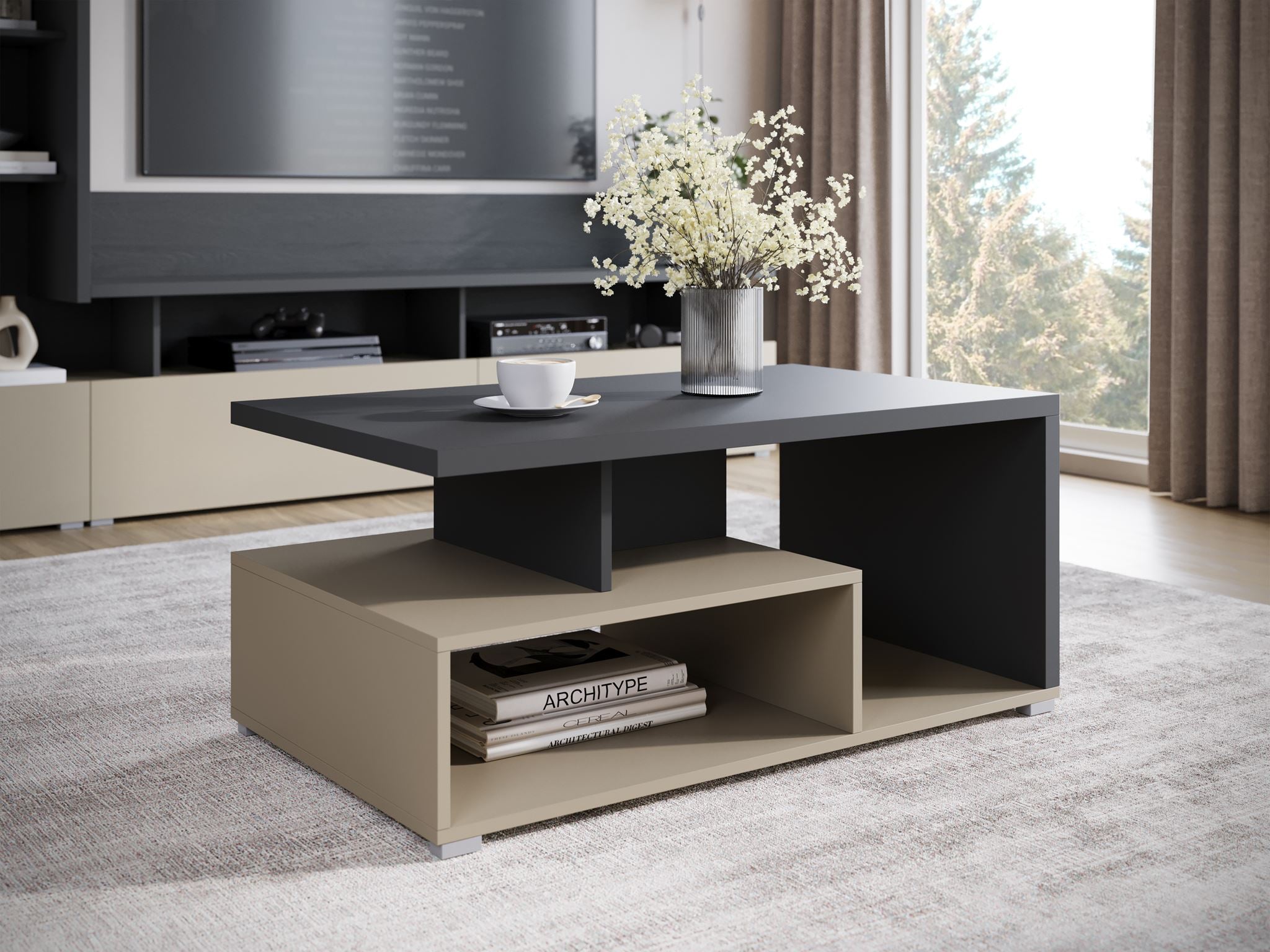 Sekai - Salontafel - Antraciet