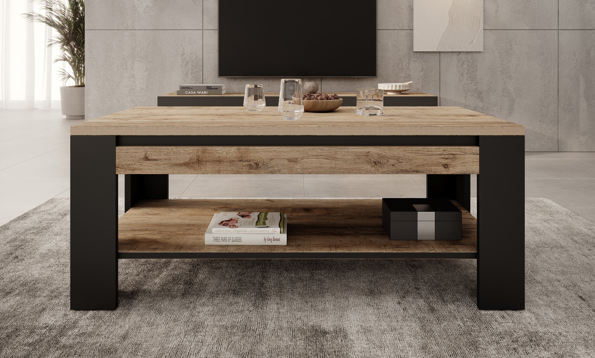 Trinidad - Salontafel - Eiken