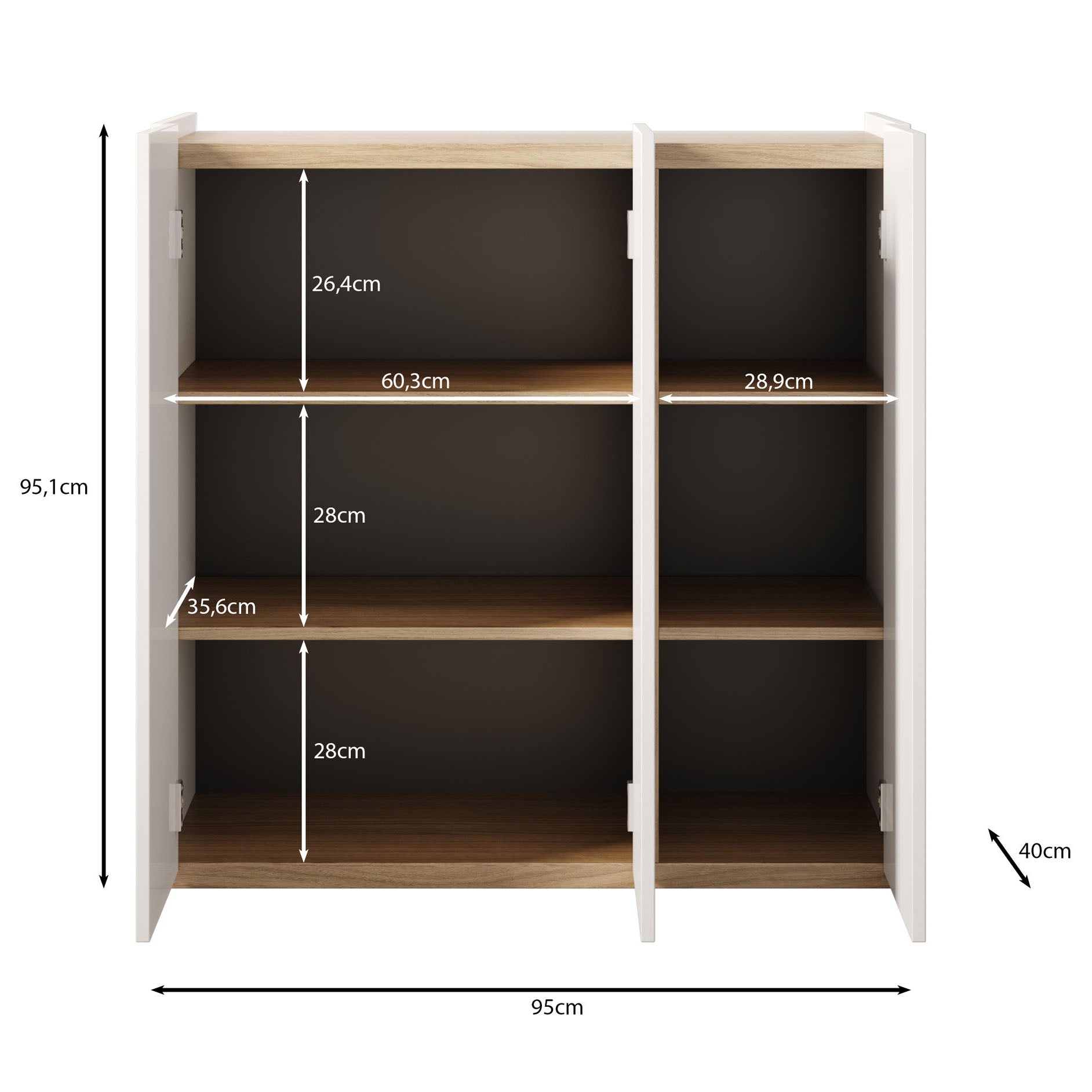 Encore - Schoenenkast - Eiken