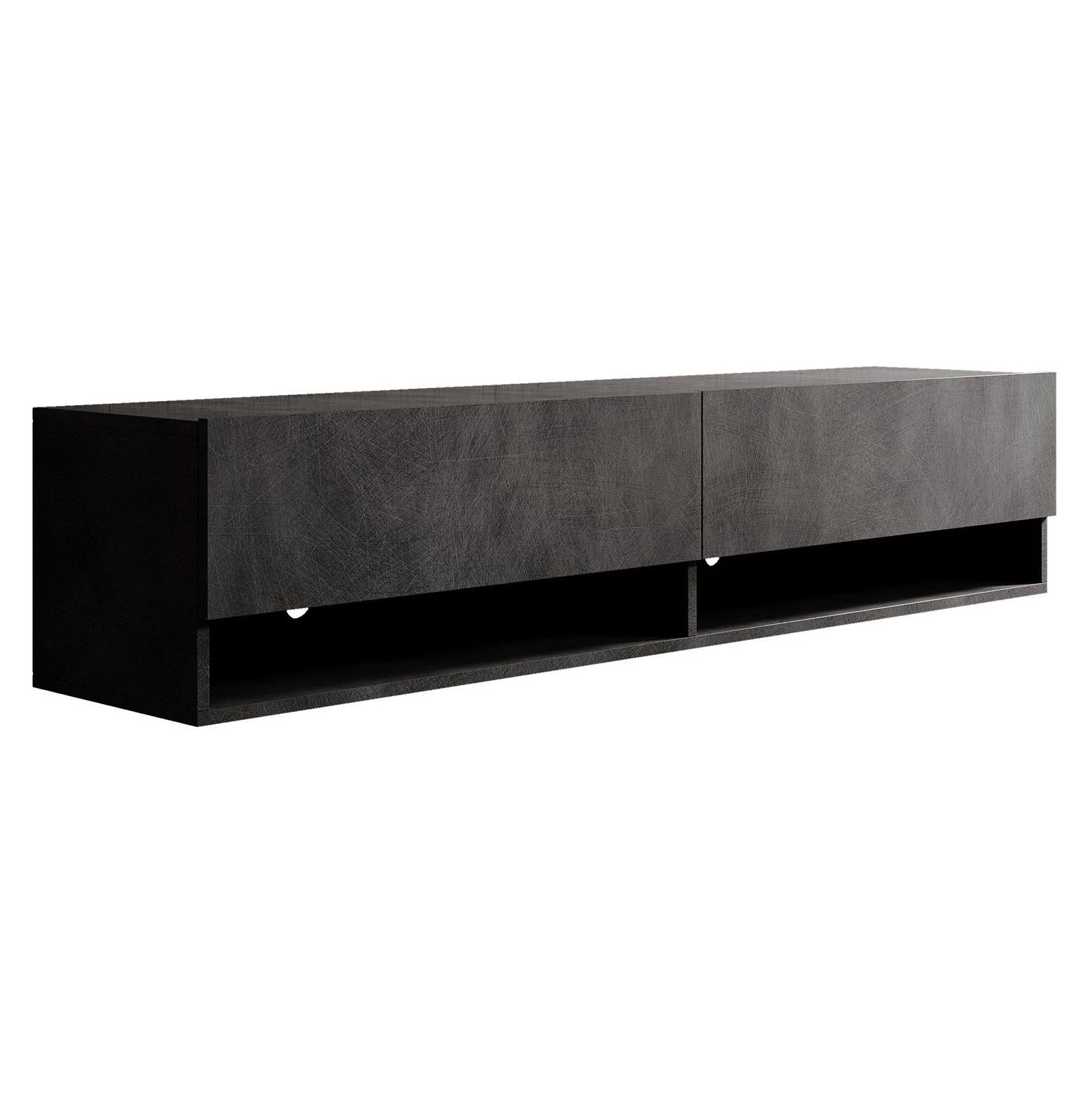 Asino - TV-Meubel  - Grijs - 140 cm