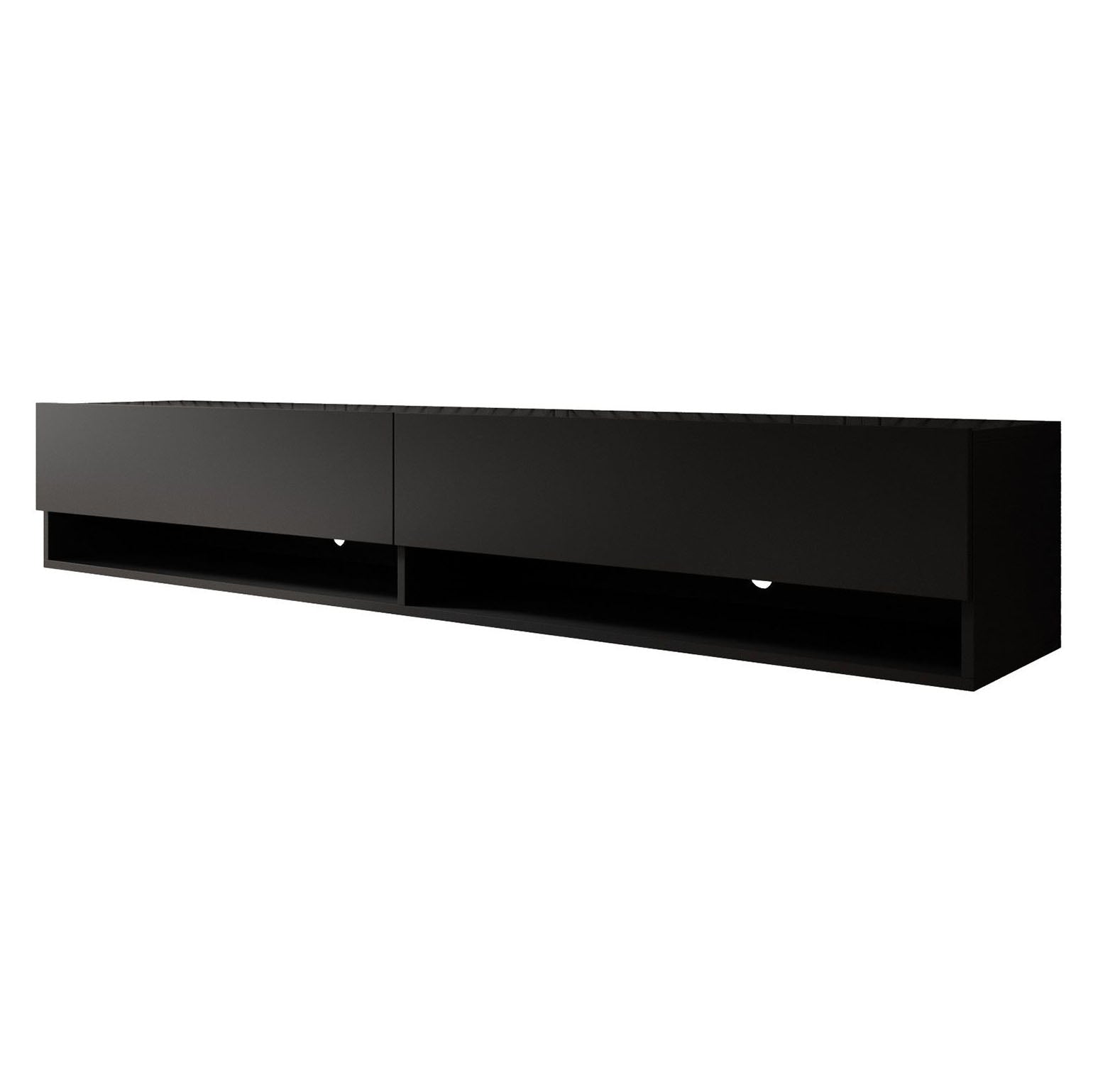 Asino - TV-Meubel  - Mat zwart  - 180 cm
