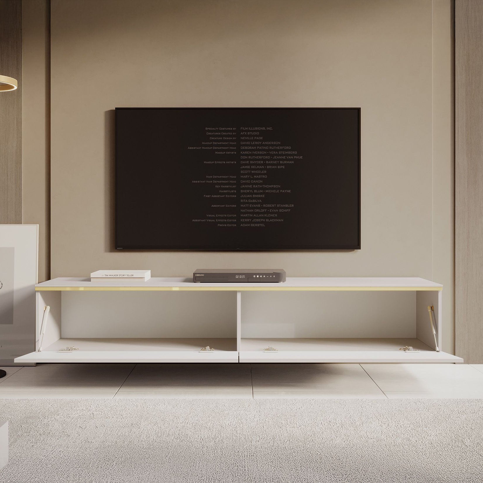 Assunta - TV-Meubel - Beige - 180 cm