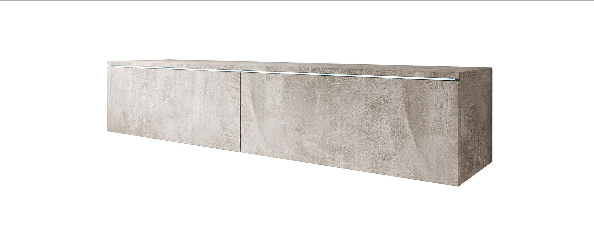 Dixon - TV-Meubel - Betonlook  - 140 cm