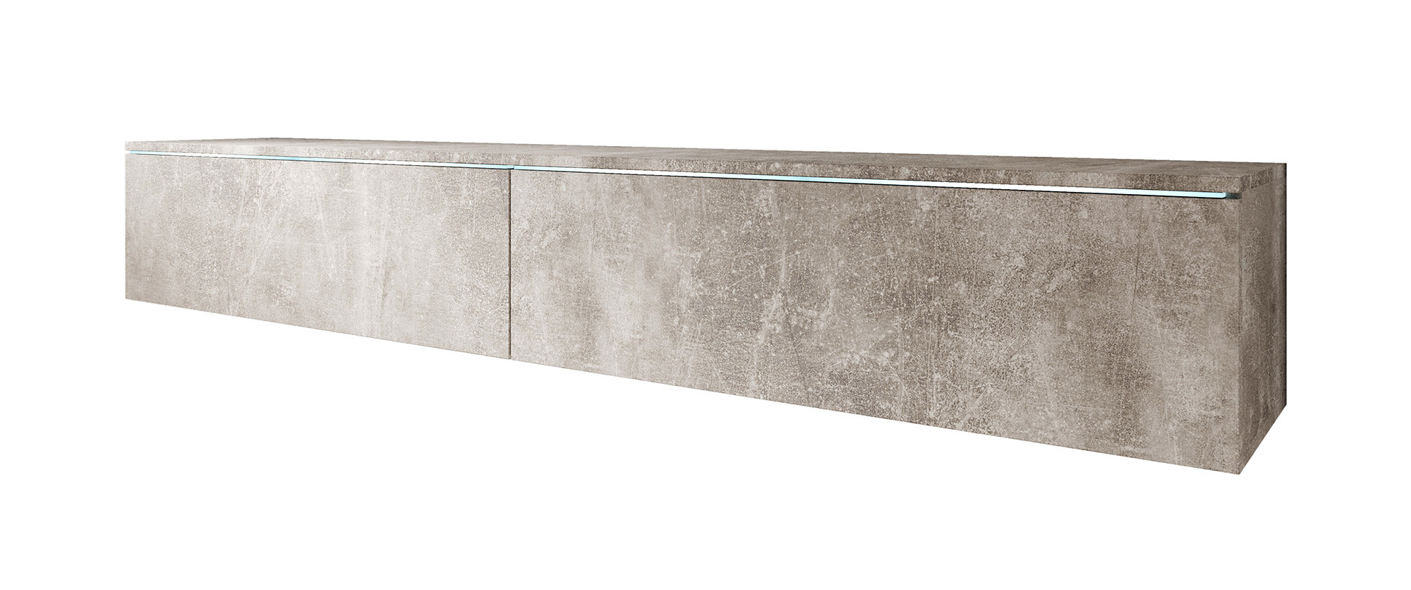 Dixon - TV-Meubel - Betonlook  - 180 cm