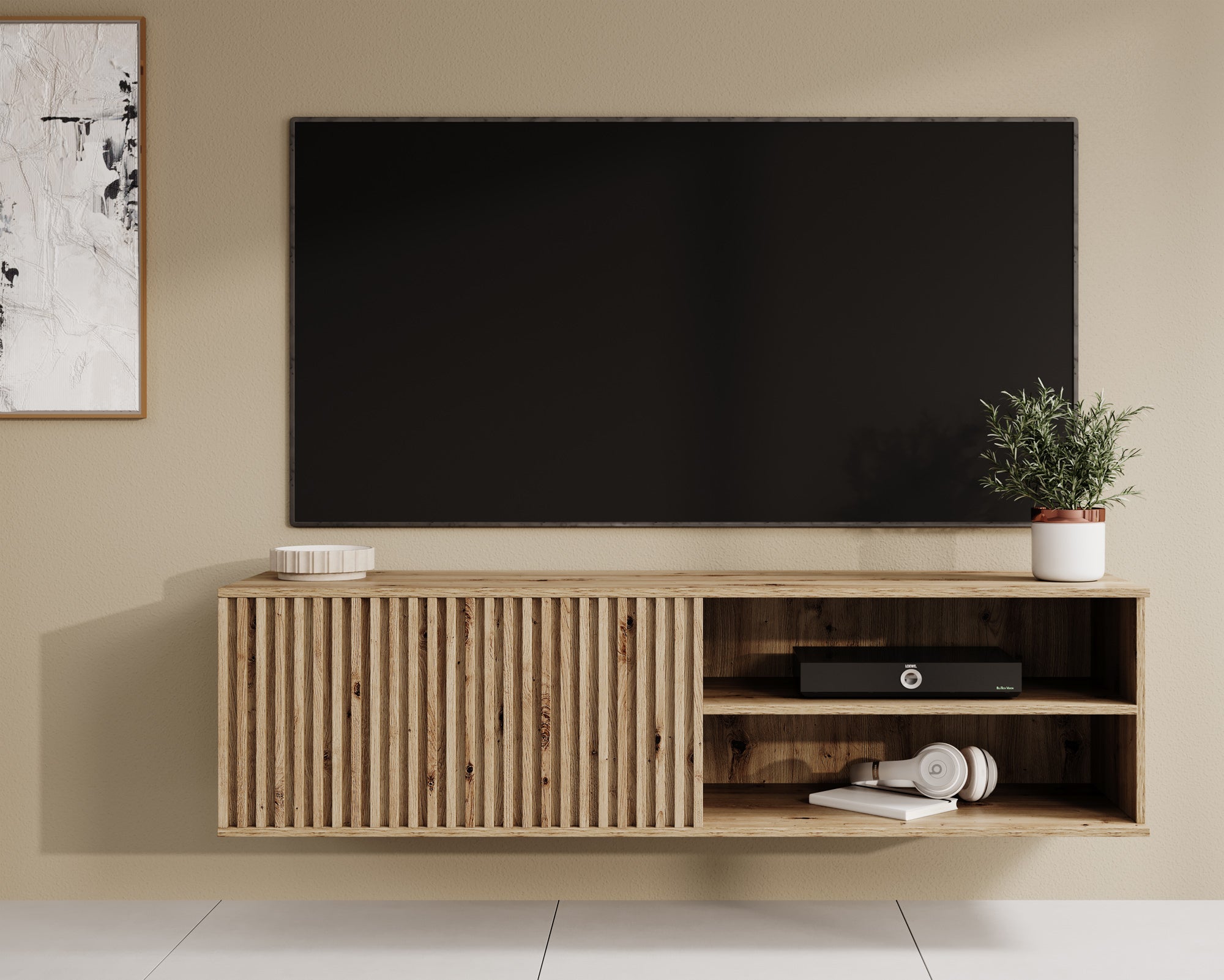 Evy - TV-Meubel - Eiken - 150 cm