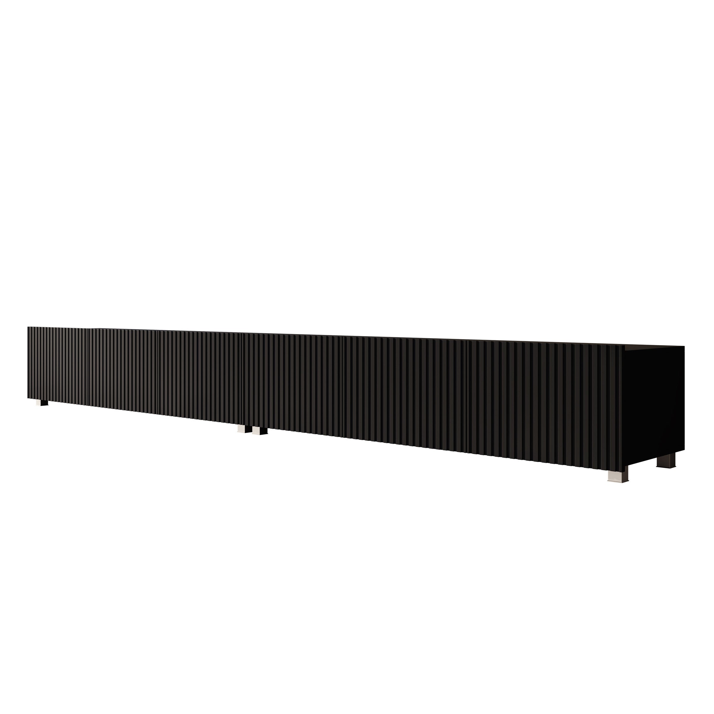 Kenderes - TV-Meubel - Zwart - 300x41x36 cm