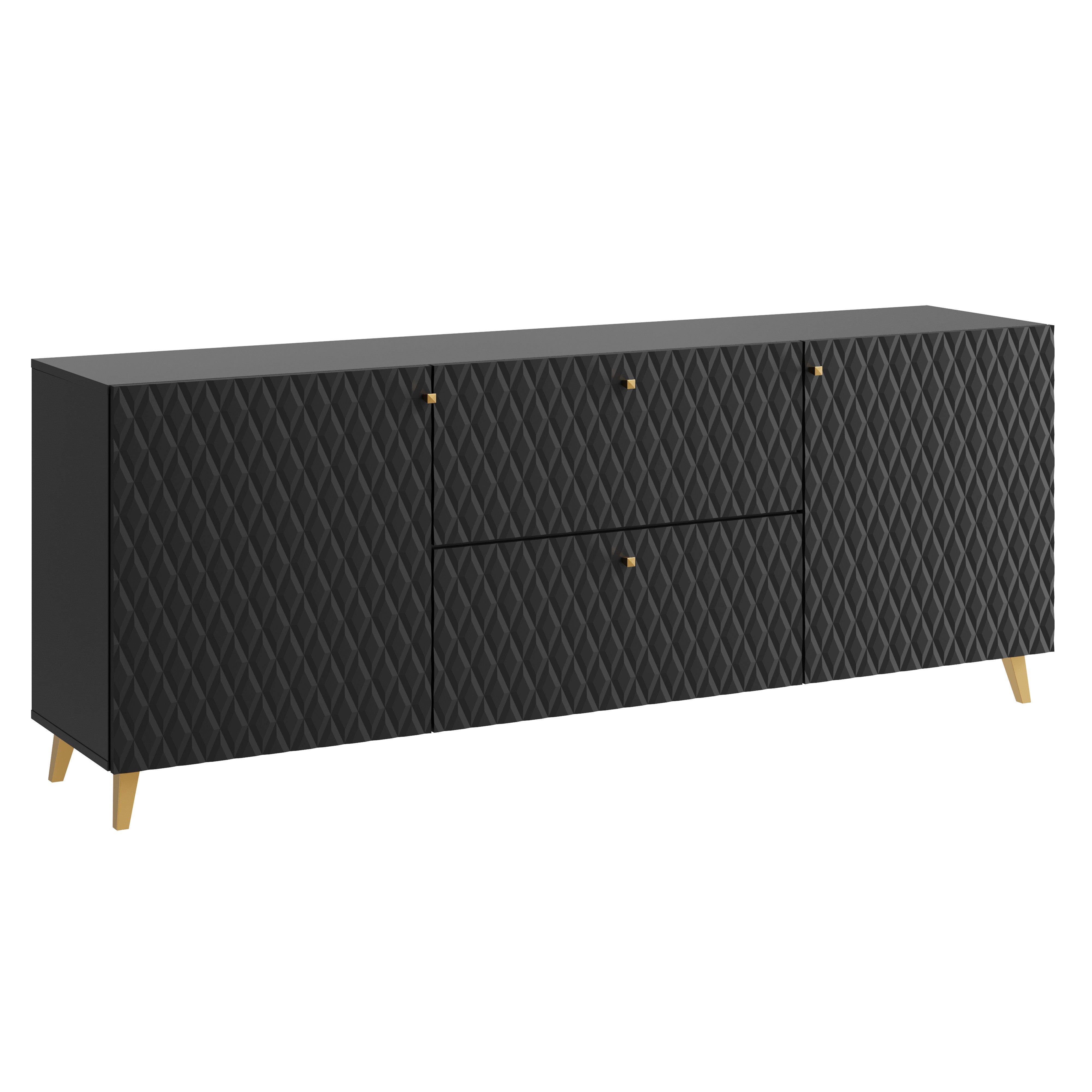 Pulse 2 - TV-Meubel - Zwart