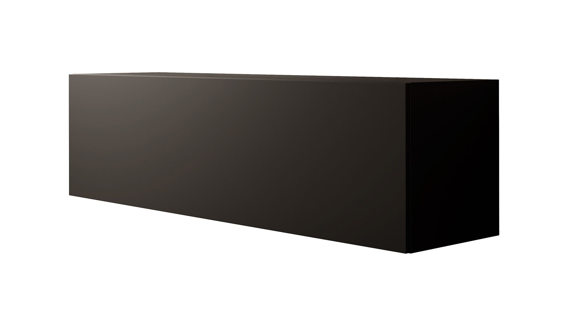 Venica - TV-Meubel - Mat zwart  - 140 cm