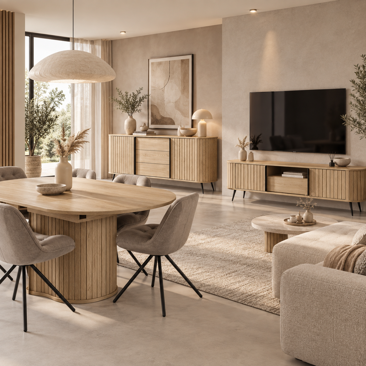 Loro - complete woonkamer