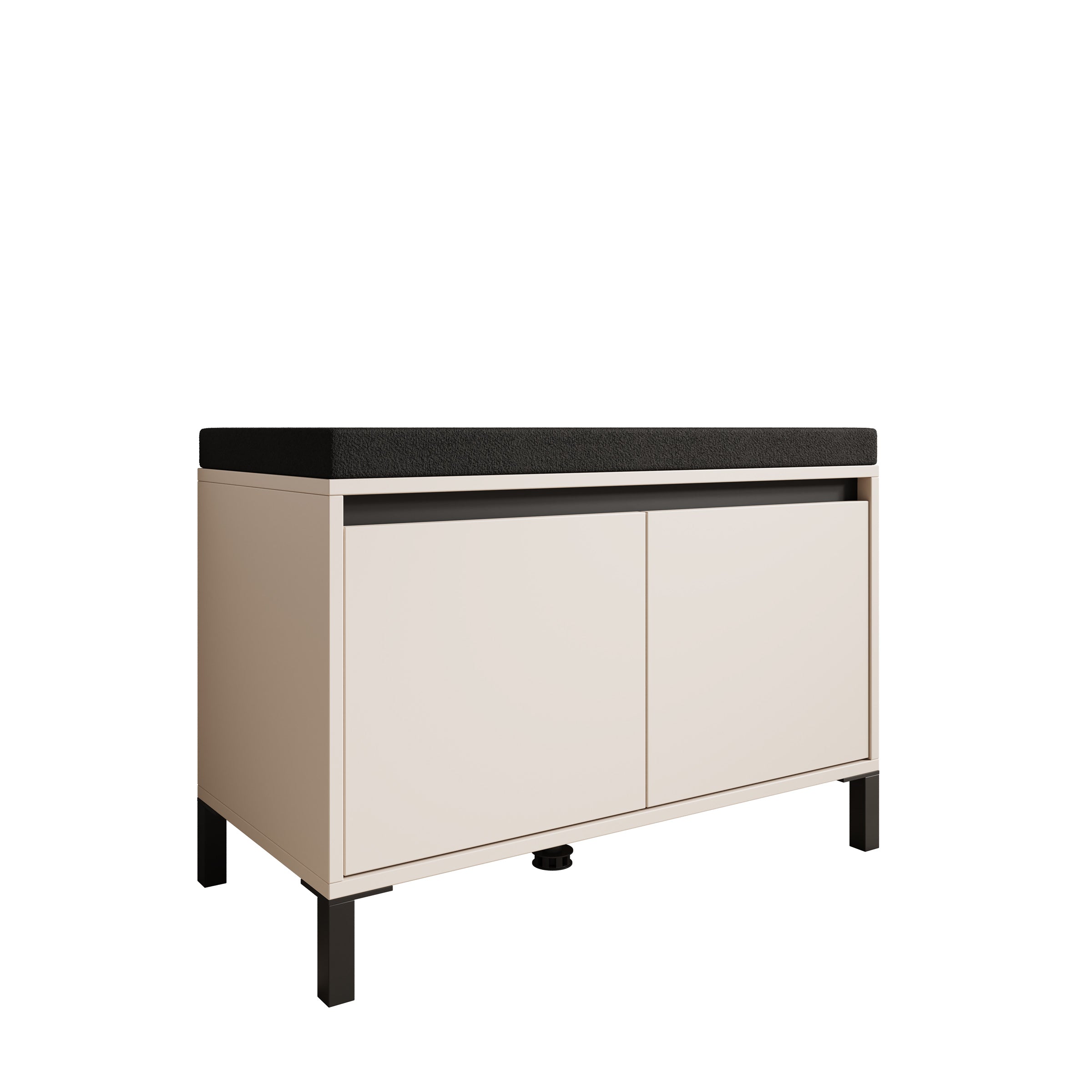 Alessa - Schoenenkast - Beige - 80x40x57 cm