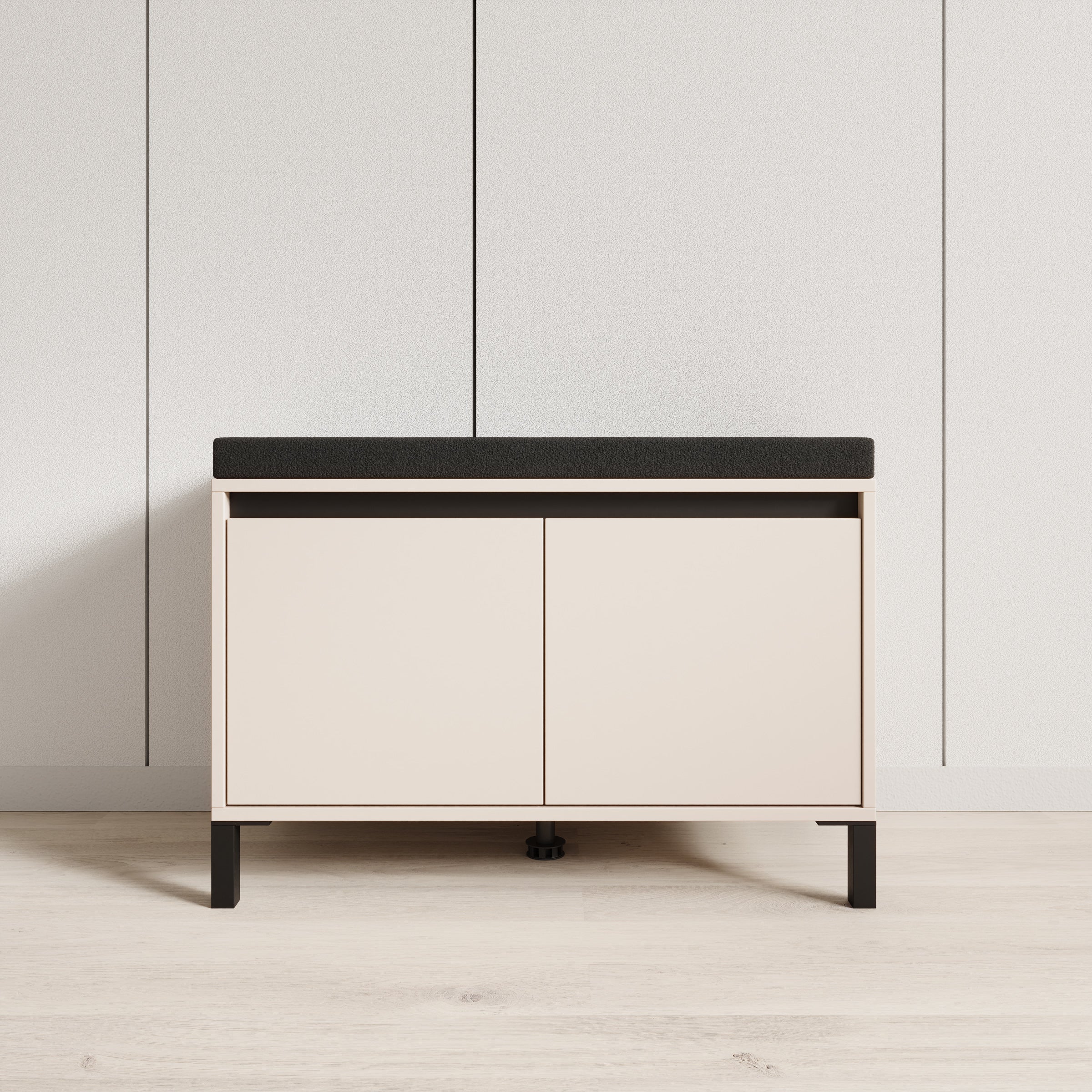 Alessa - Schoenenkast - Beige - 80x40x57 cm