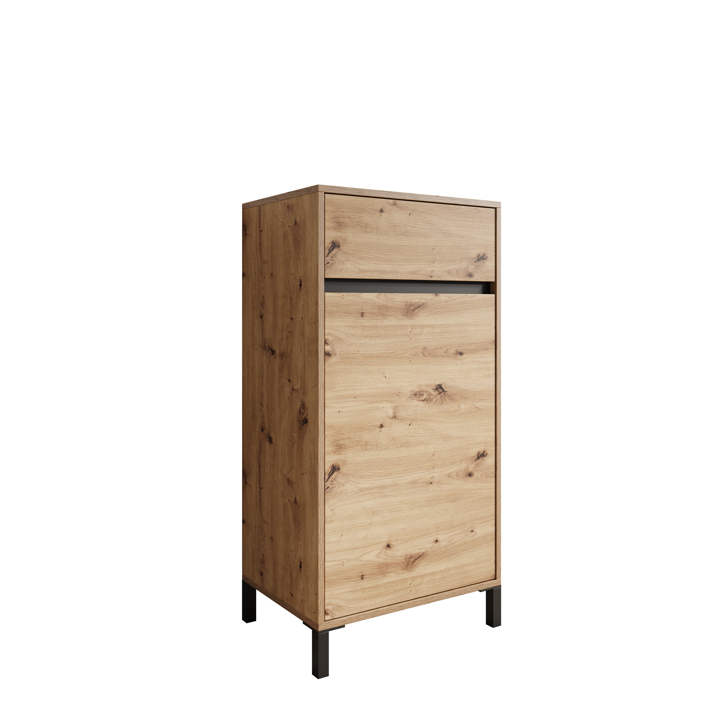 Alessa - Schoenenkast - Eiken - 55x40x110 cm