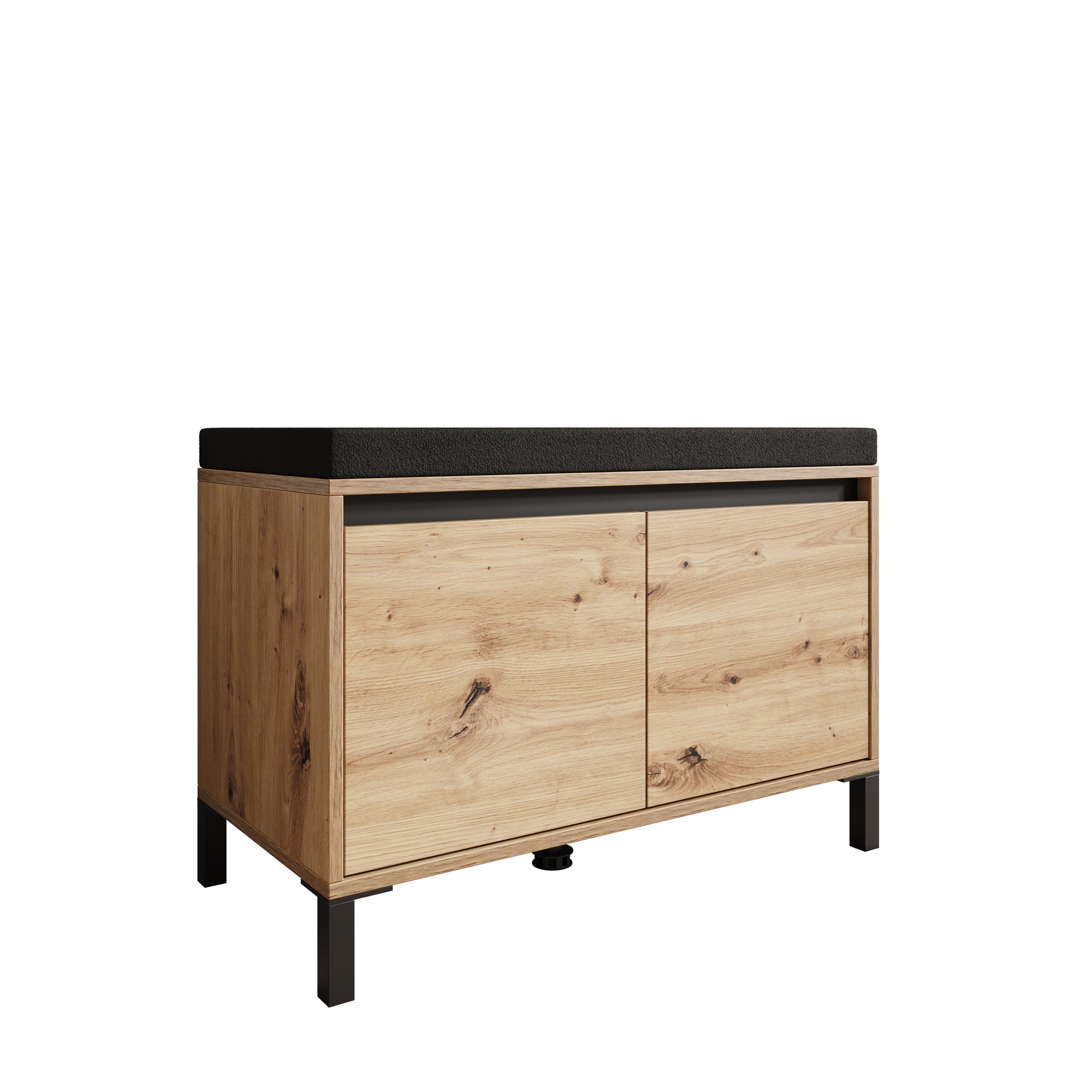 Alessa - Schoenenkast - Eiken - 80x40x57 cm