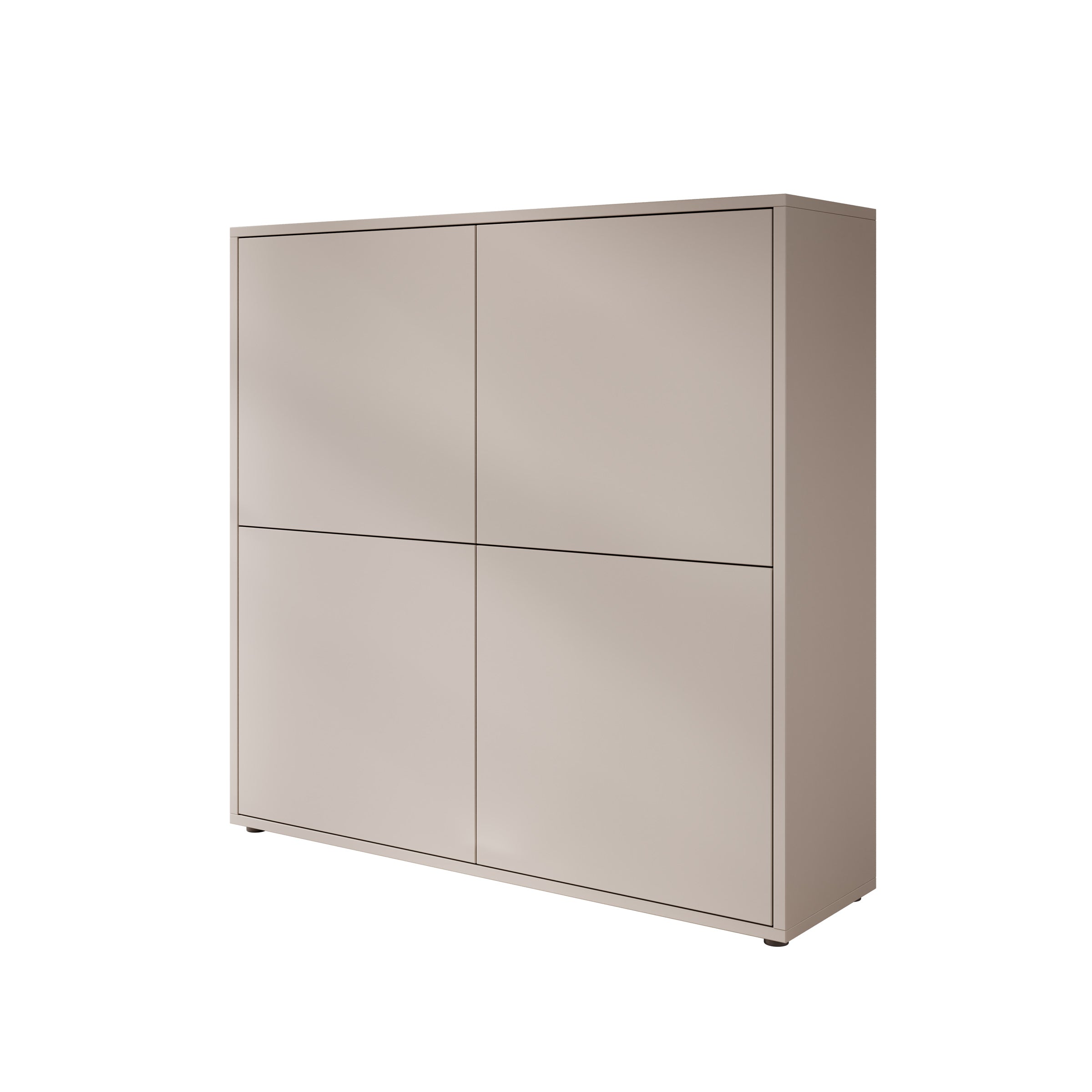 Amber - Dressoir - Beige - 125x35x122 cm