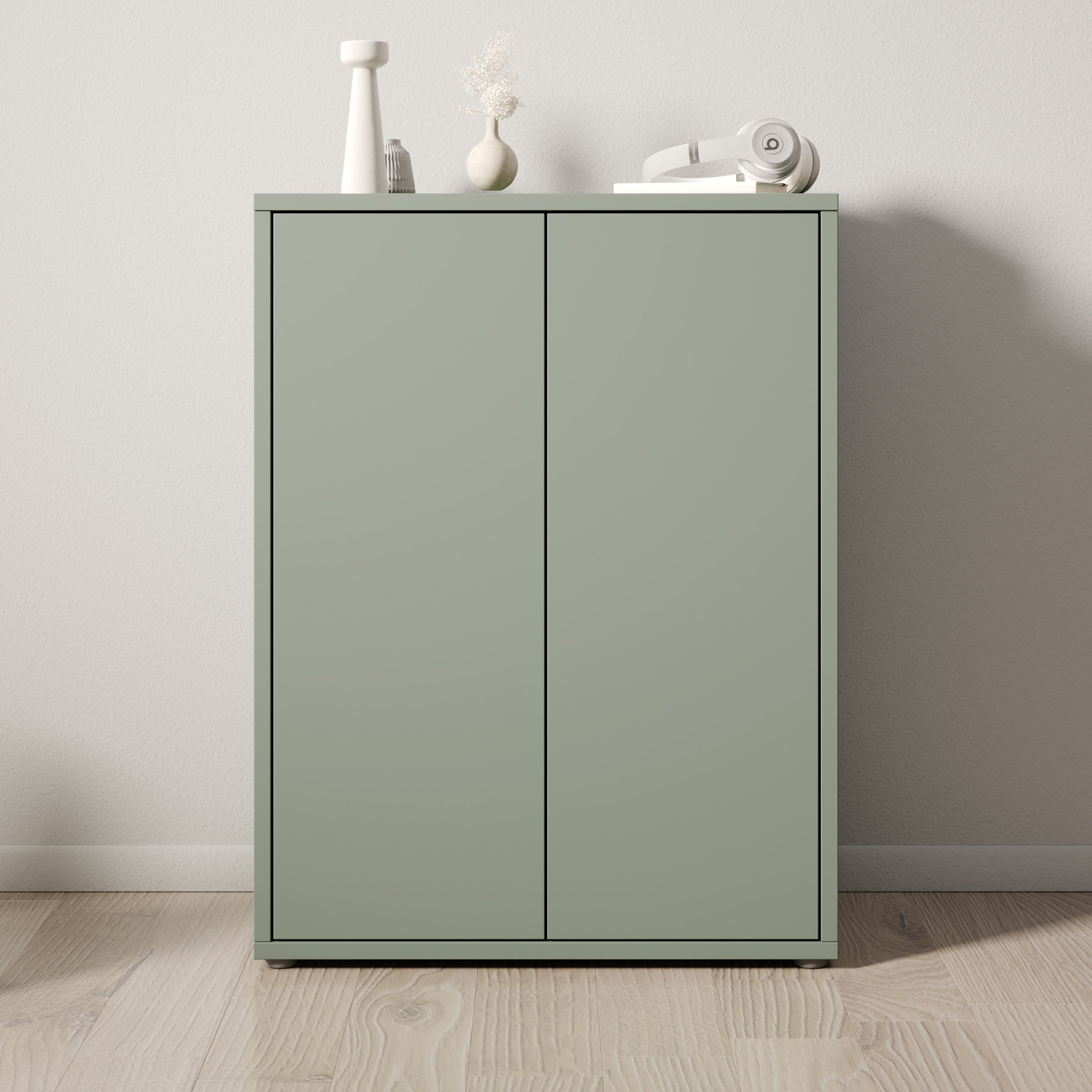 Amber - Schoenenkast - Groen - 75x35x99 cm
