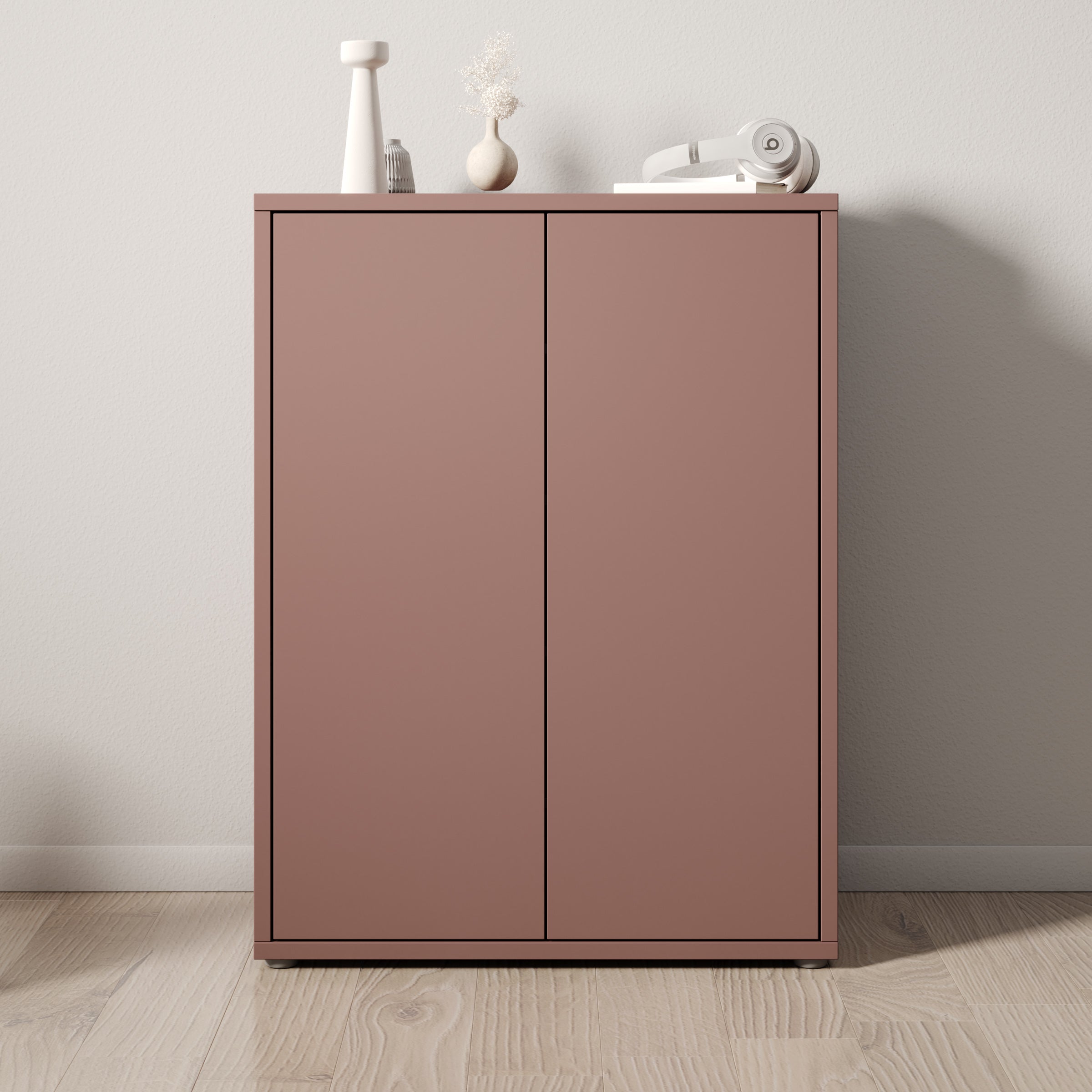 Amber - Schoenenkast - Terracotta - 75x35x99 cm