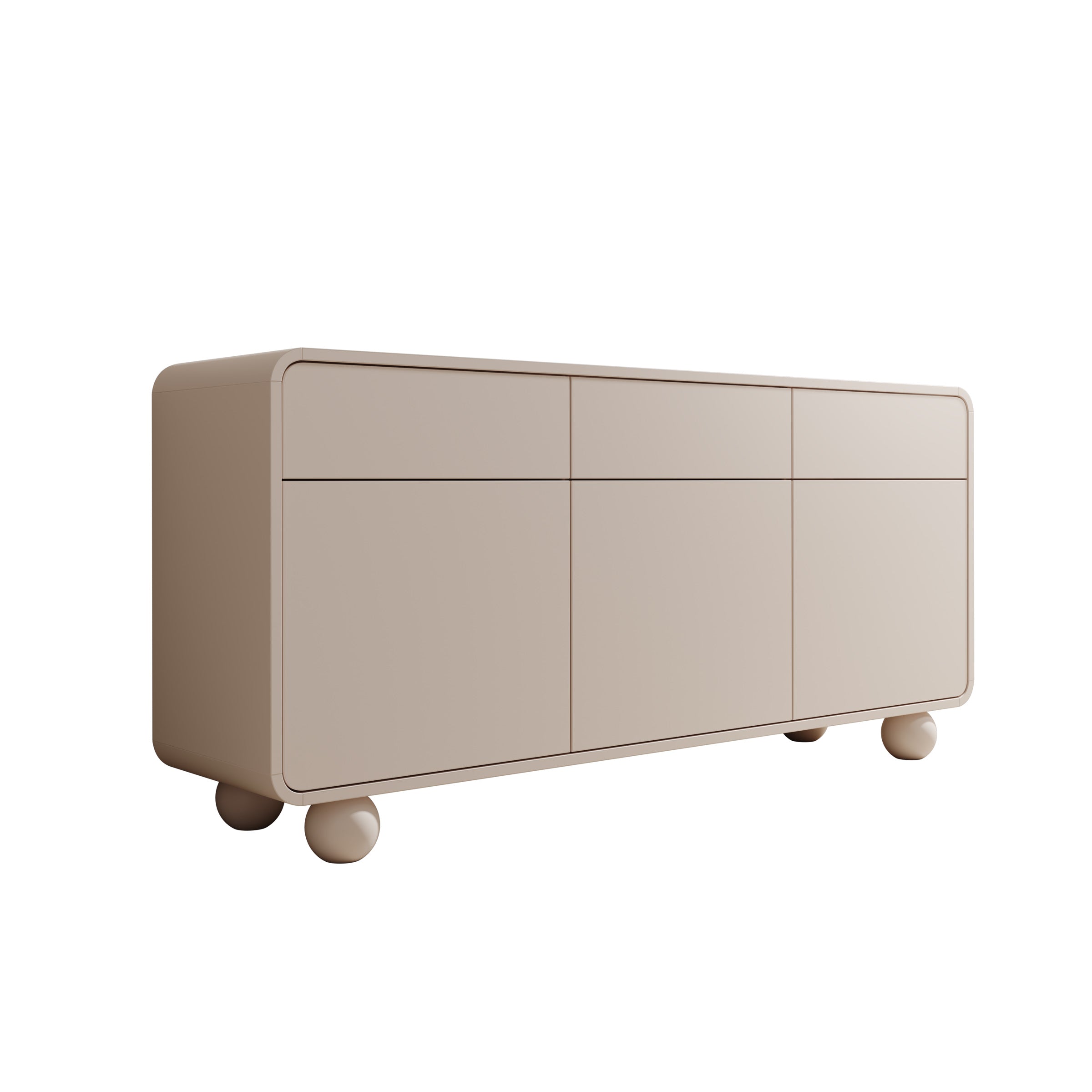 Anobo - Dressoir - Beige - 160x39x75 cm