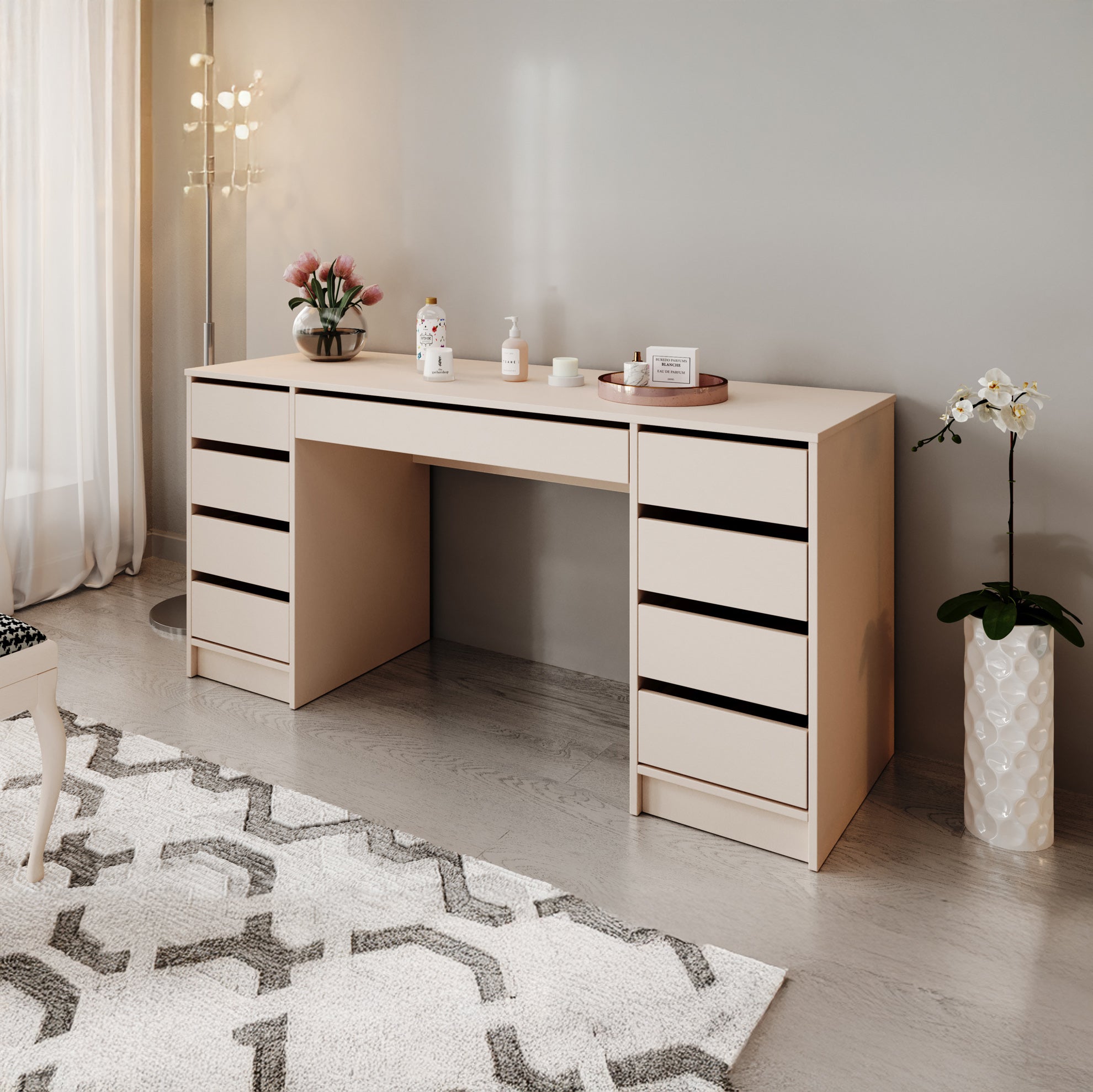 Arco 2 - Kaptafel - Beige - 154x55 cm