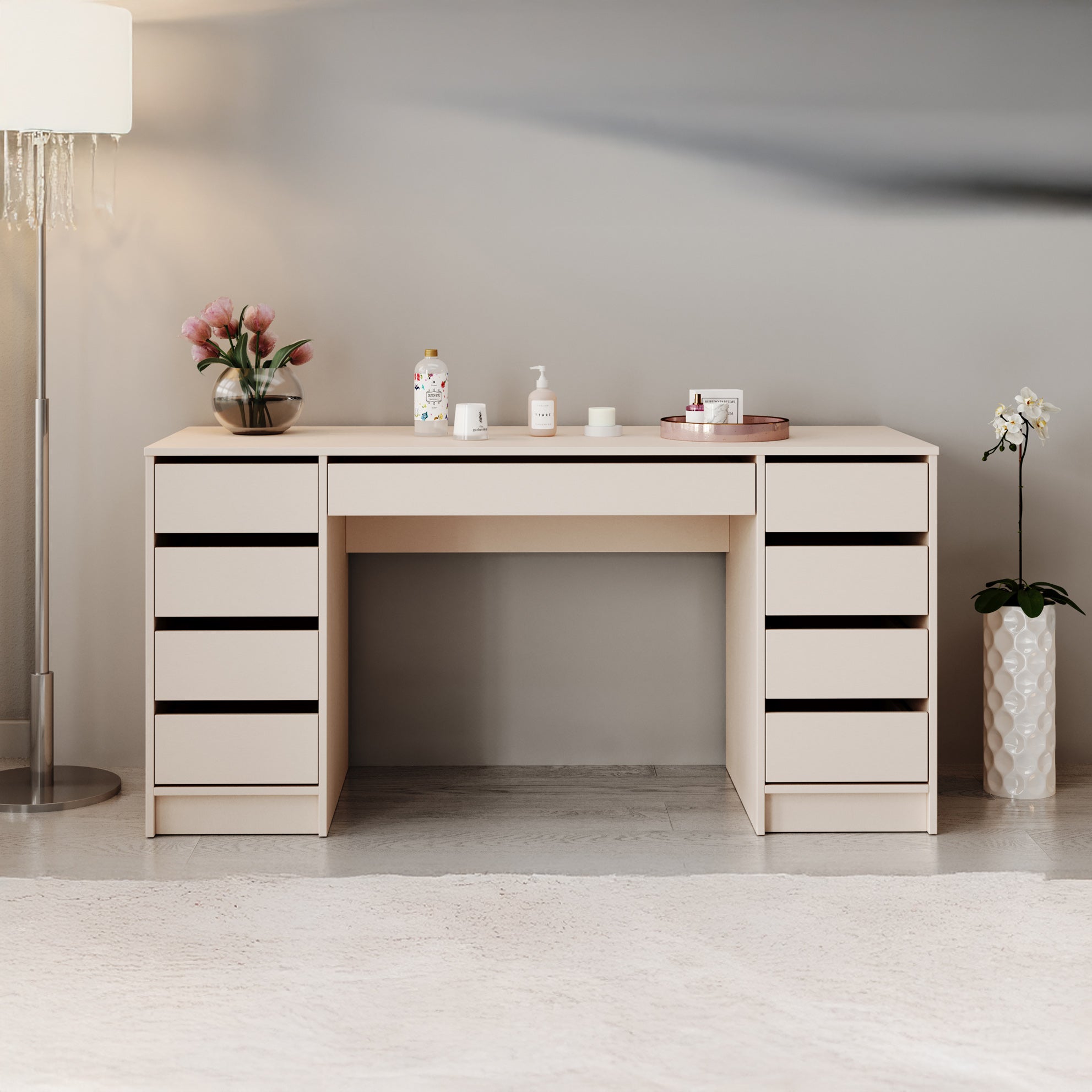 Arco 2 - Kaptafel - Beige - 154x55 cm