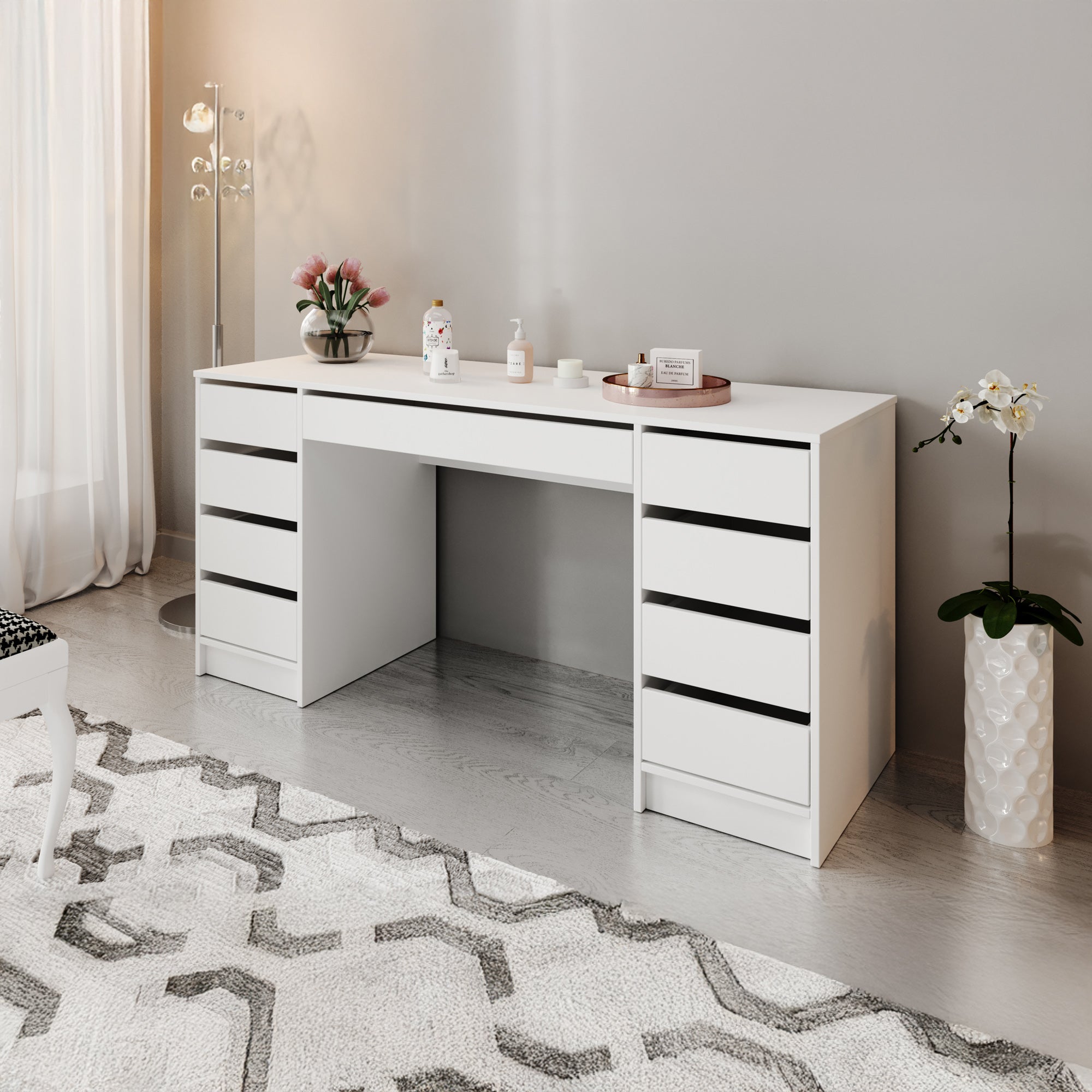 Arco 2 - Kaptafel - Wit - 154x55 cm