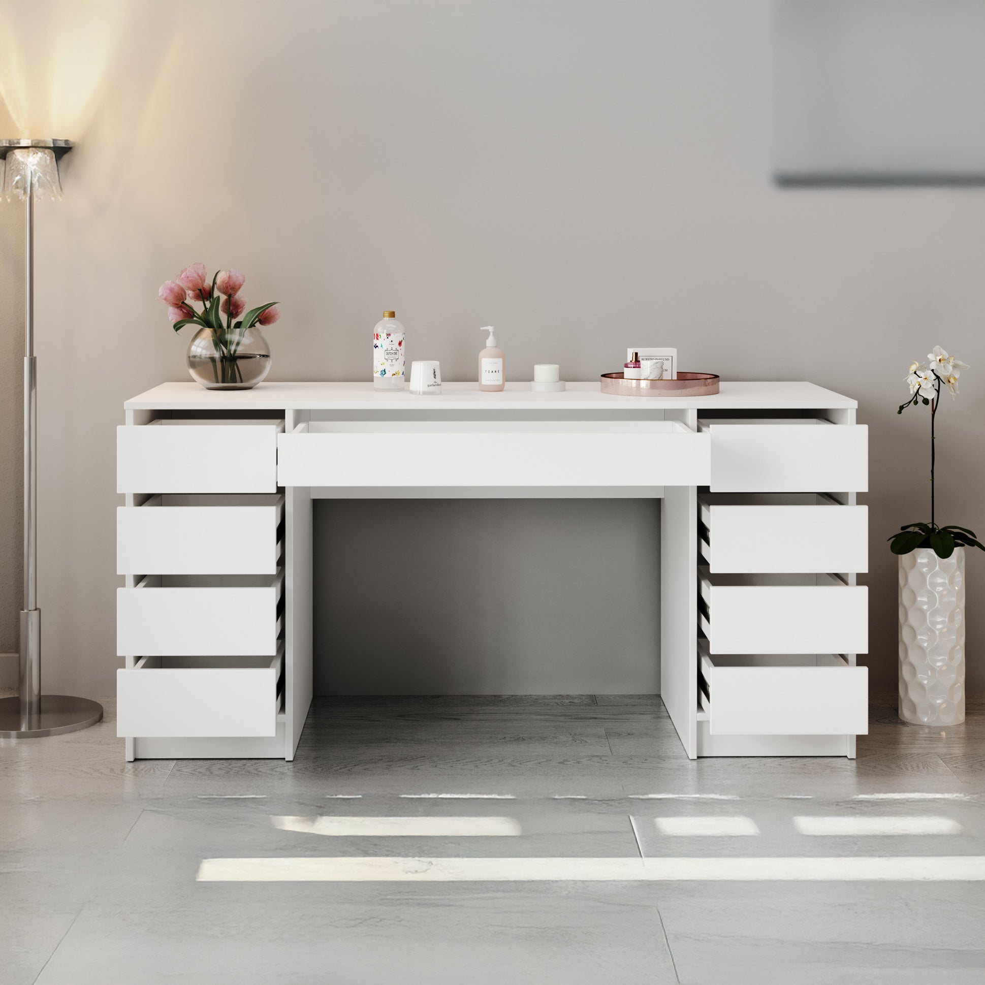 Arco 2 - Kaptafel - Wit - 154x55 cm