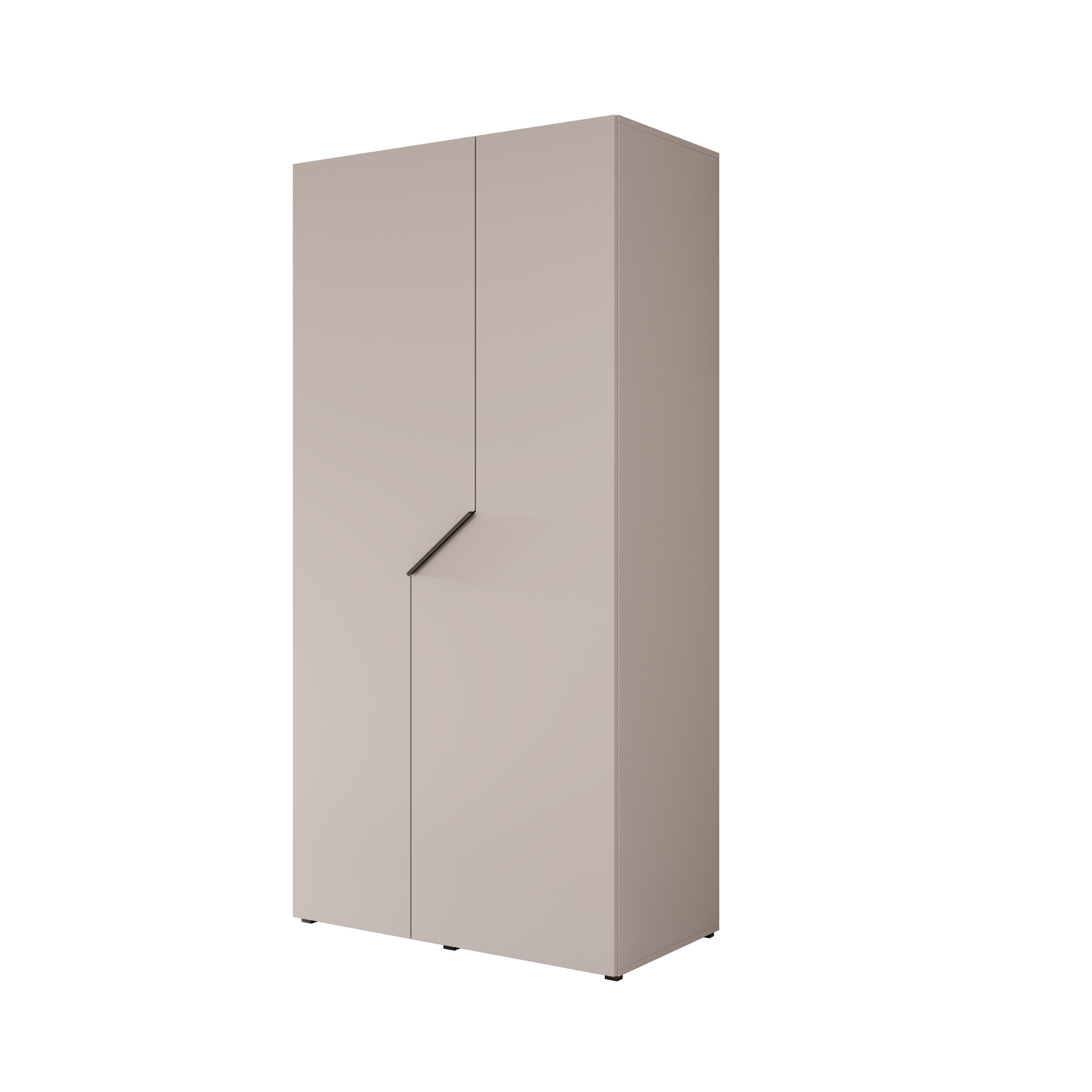 Arena - Kledingkast 2-deurs - Beige - 100x50x202 cm