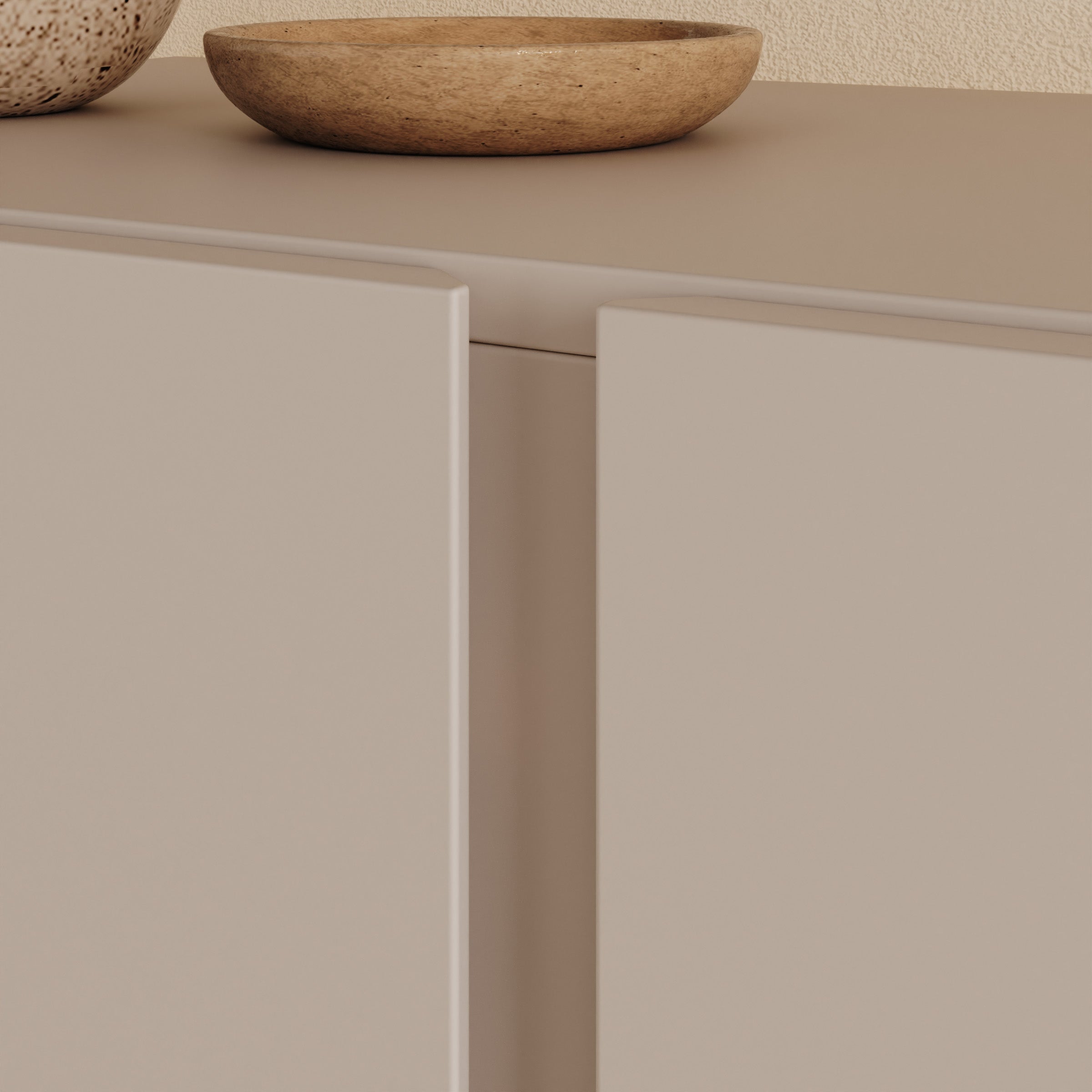 Aroji - Dressoir - Beige - 138x40x78 cm