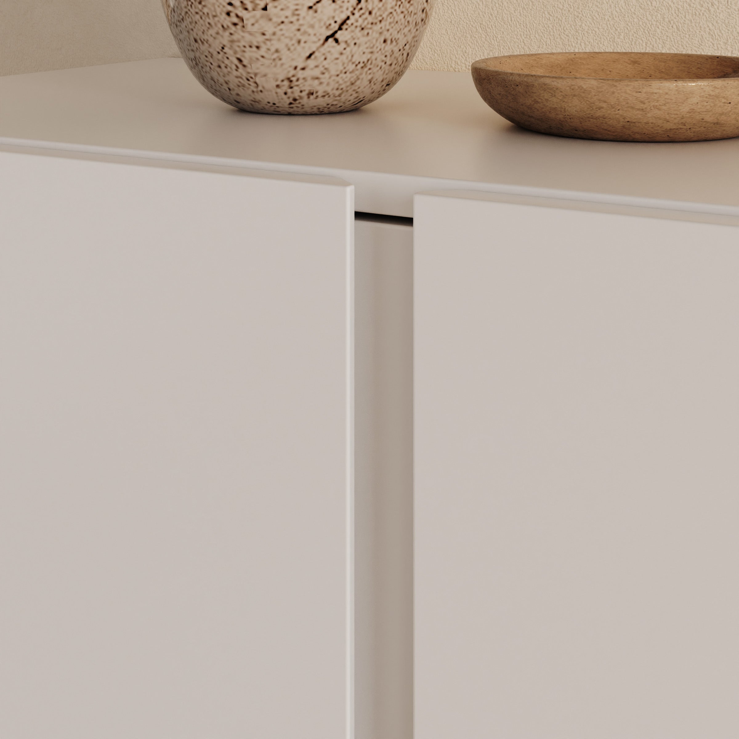 Aroji - Dressoir - Wit - 222x40x78 cm